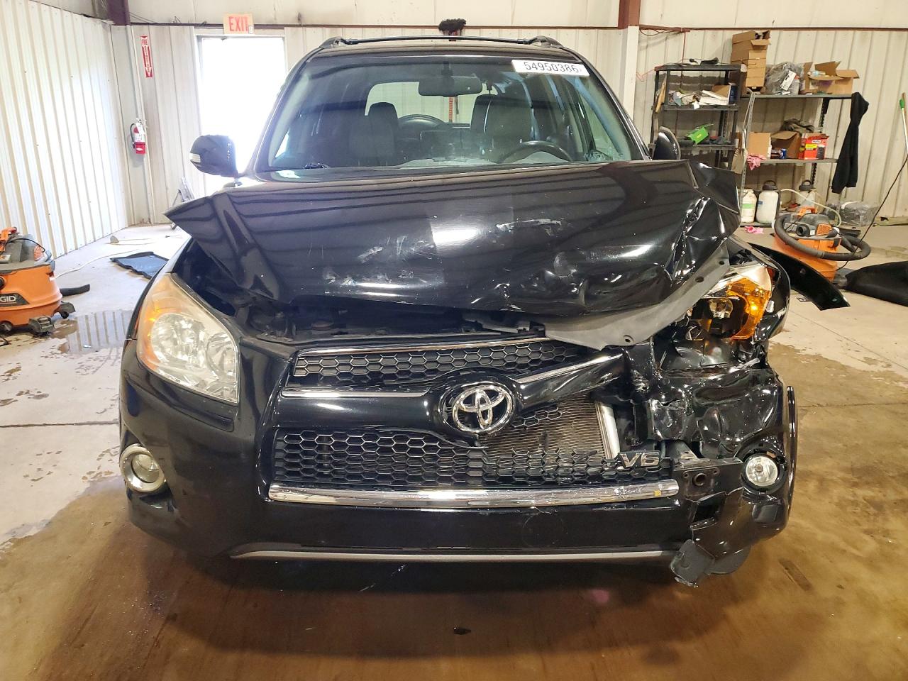 2012 Toyota Rav4 Limited Черный vin: 2T3DK4DVXCW085700