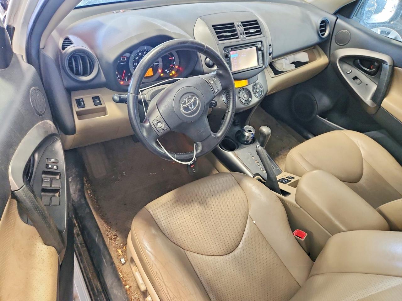 2012 Toyota Rav4 Limited White vin: 2T3DK4DVXCW091268