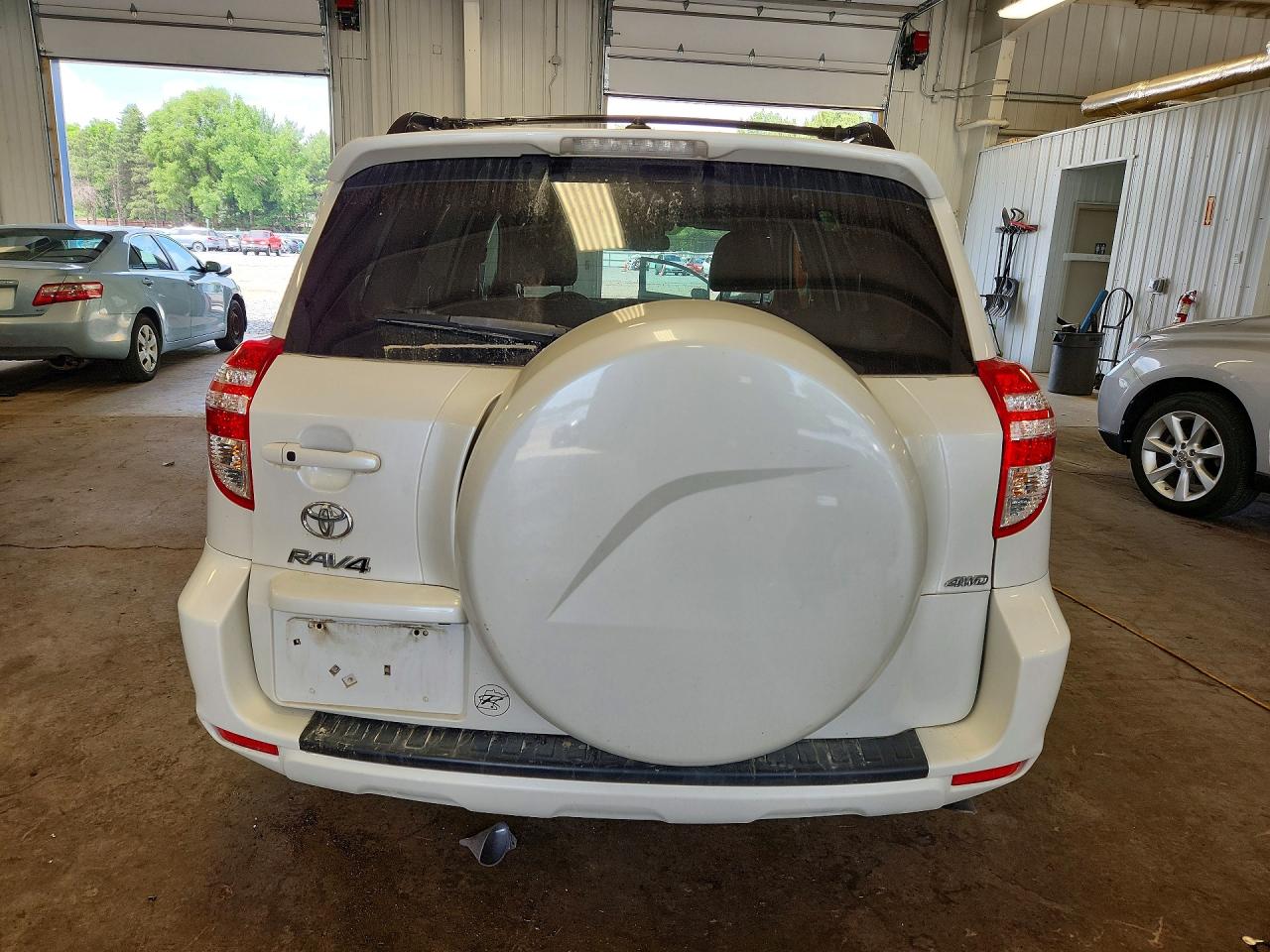 2012 Toyota Rav4 Limited White vin: 2T3DK4DVXCW091268