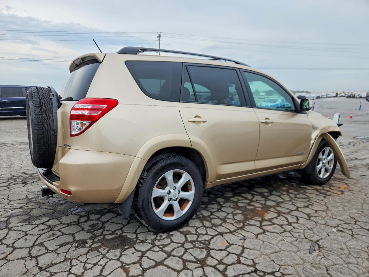 2012 Toyota Rav4 Limited Tan vin: 2T3DK4DVXCW092100
