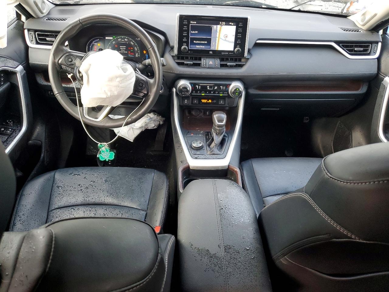 2019 Toyota Rav4 Limited White vin: 2T3DWRFV0KW039015