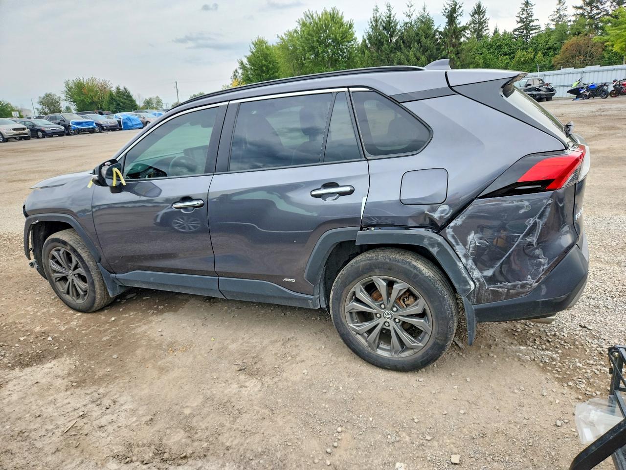 2023 Toyota Rav4 Limited Серый vin: 2T3DWRFV4PW176143