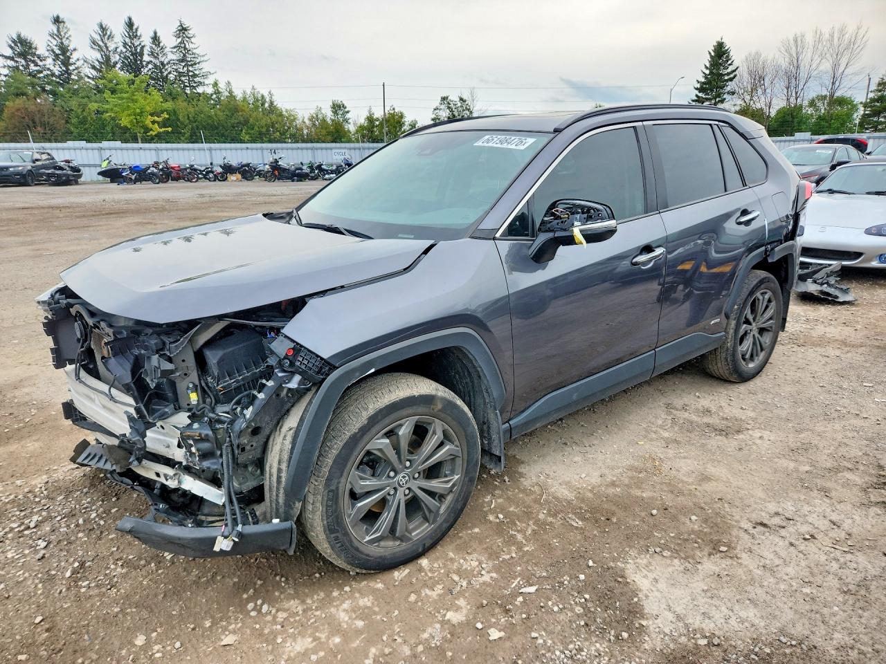 2023 Toyota Rav4 Limited Gray vin: 2T3DWRFV4PW176143