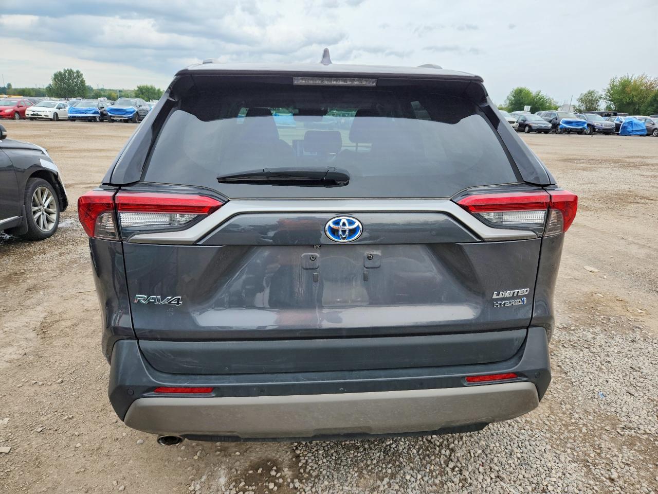 2023 Toyota Rav4 Limited Серый vin: 2T3DWRFV4PW176143