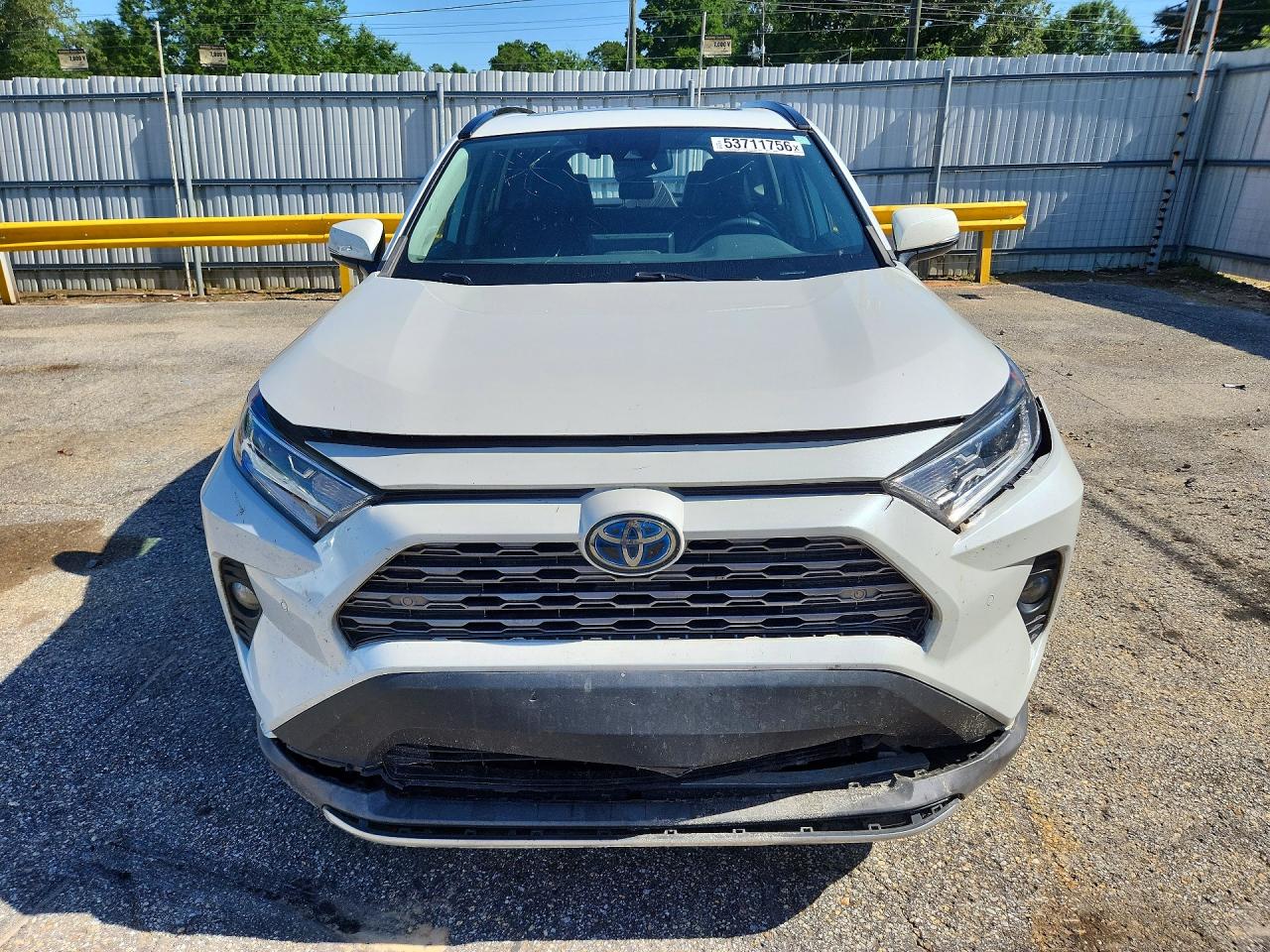 2019 Toyota Rav4 Limited White vin: 2T3DWRFV5KW017611