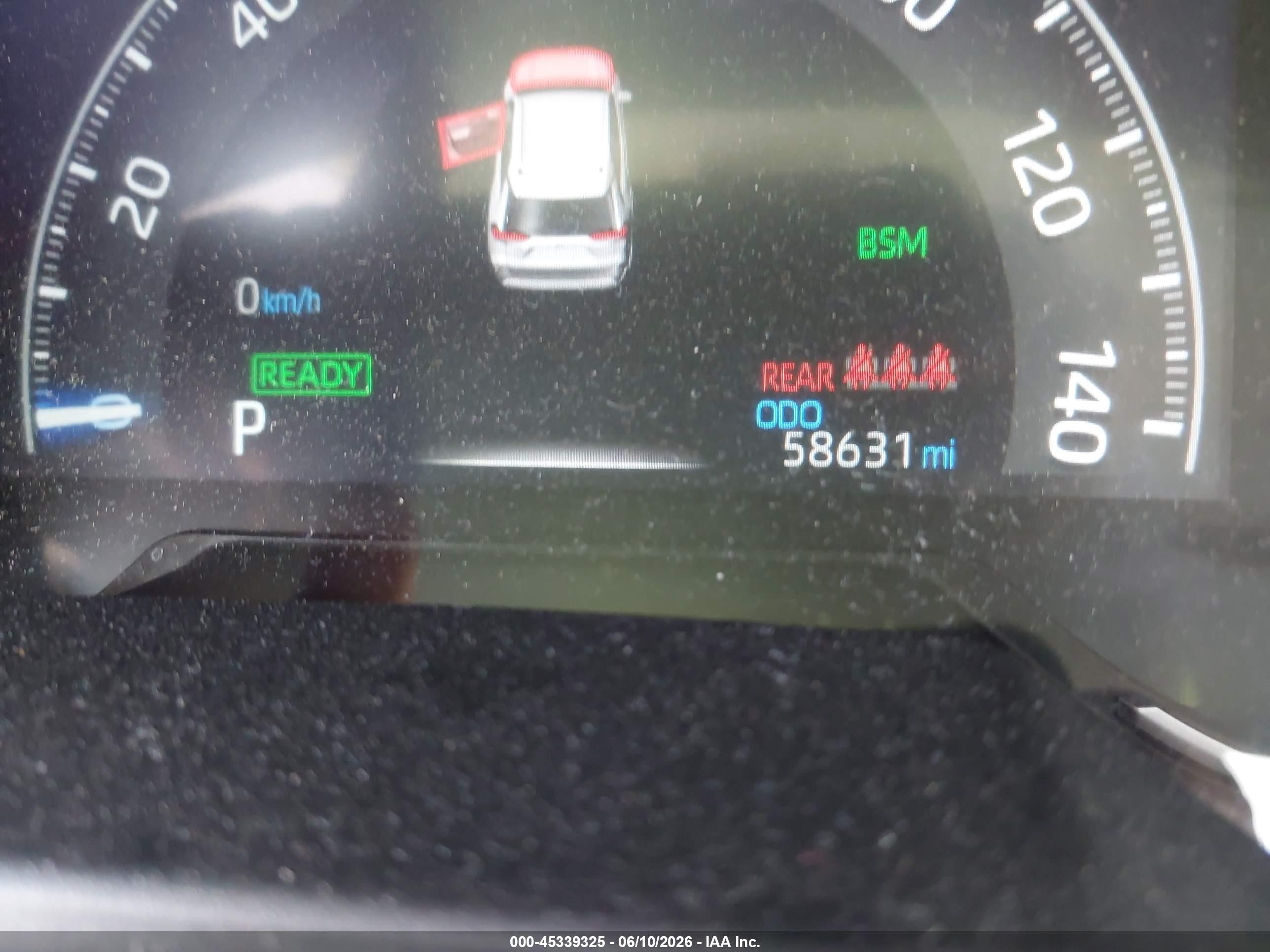 2019 Toyota Rav4 Hybrid Limited Black vin: 2T3DWRFV9KW019023