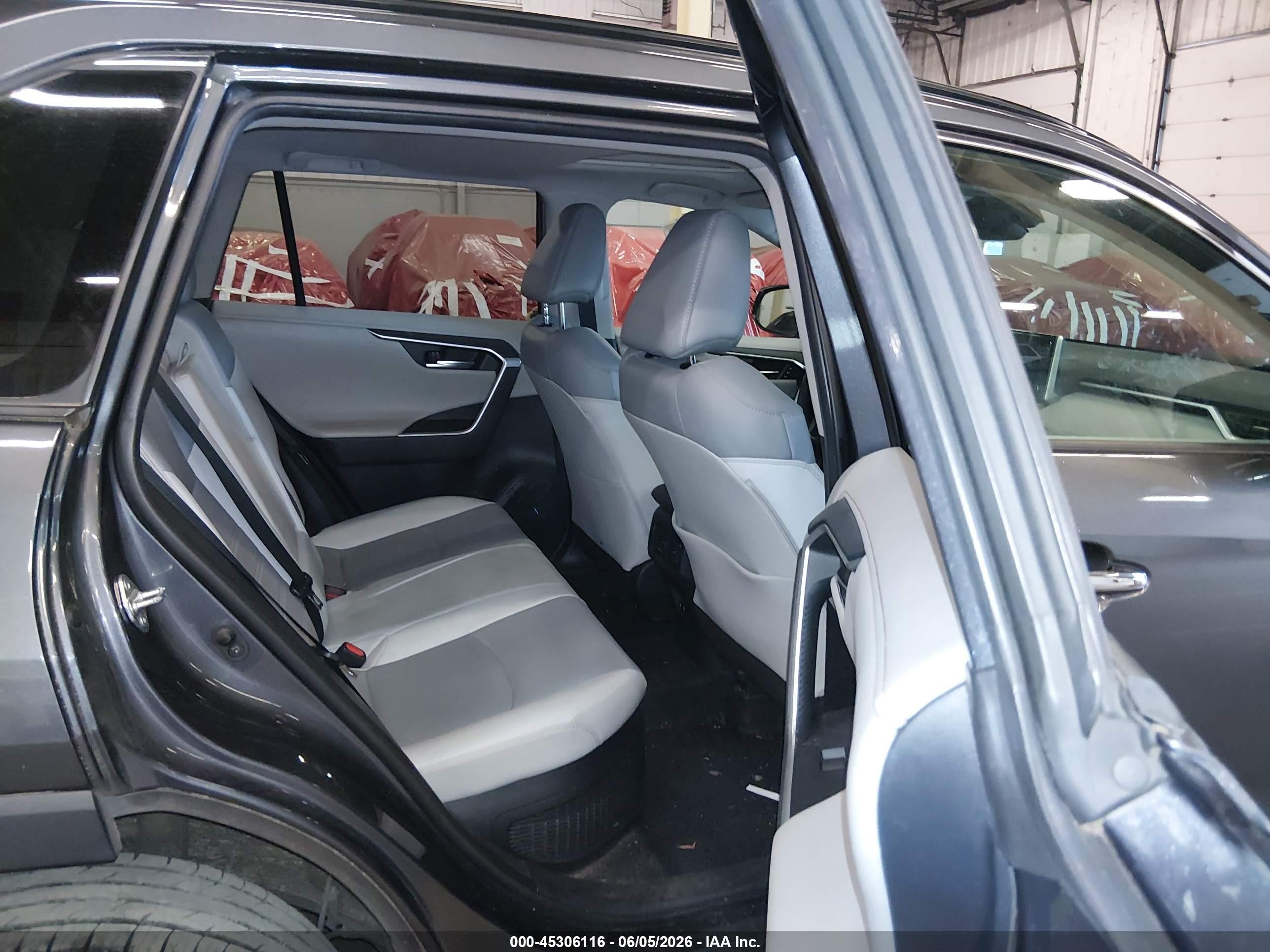 2019 Toyota Rav4 Hybrid Limited Gray vin: 2T3DWRFVXKW031567