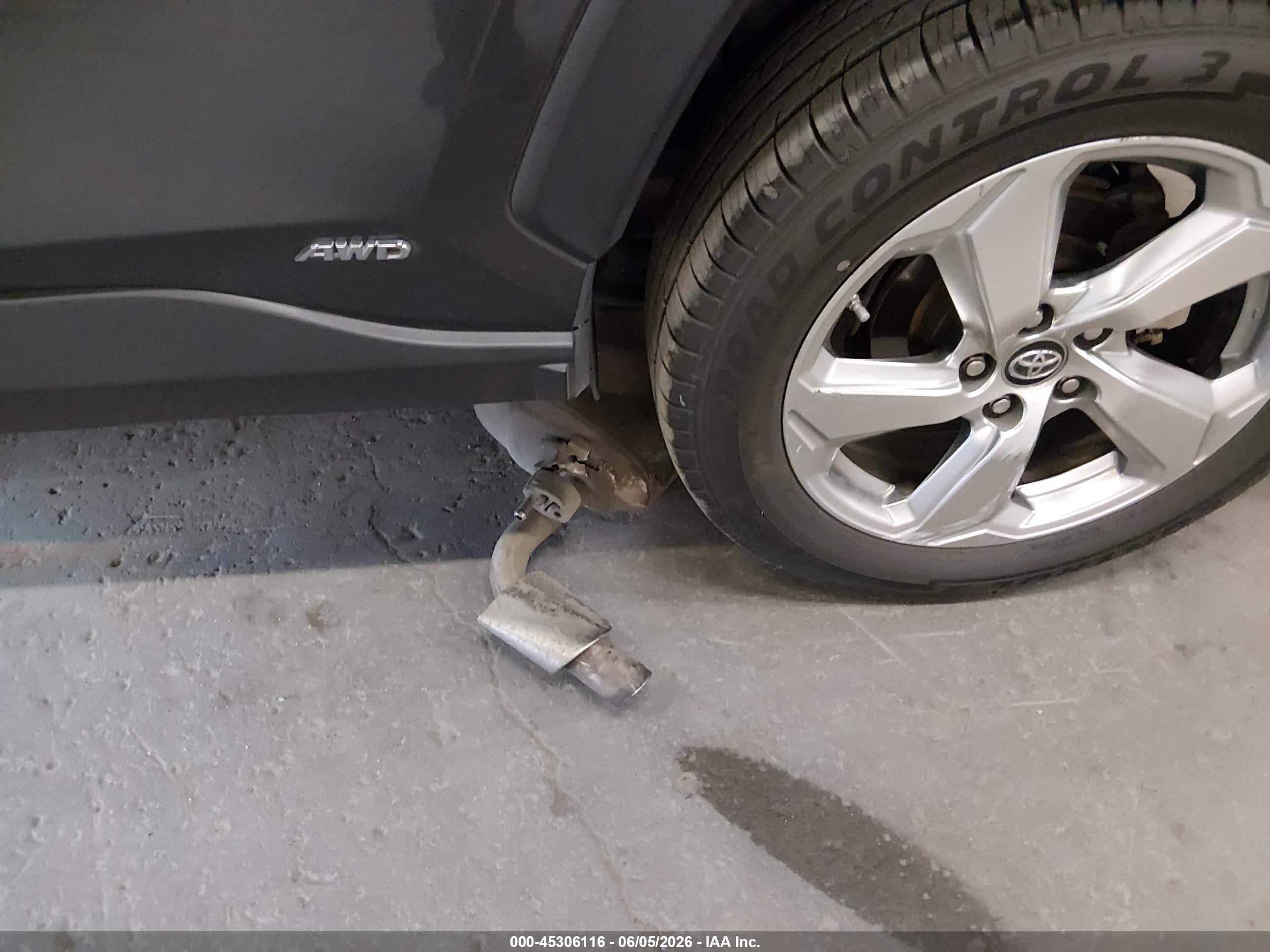 2019 Toyota Rav4 Hybrid Limited Gray vin: 2T3DWRFVXKW031567