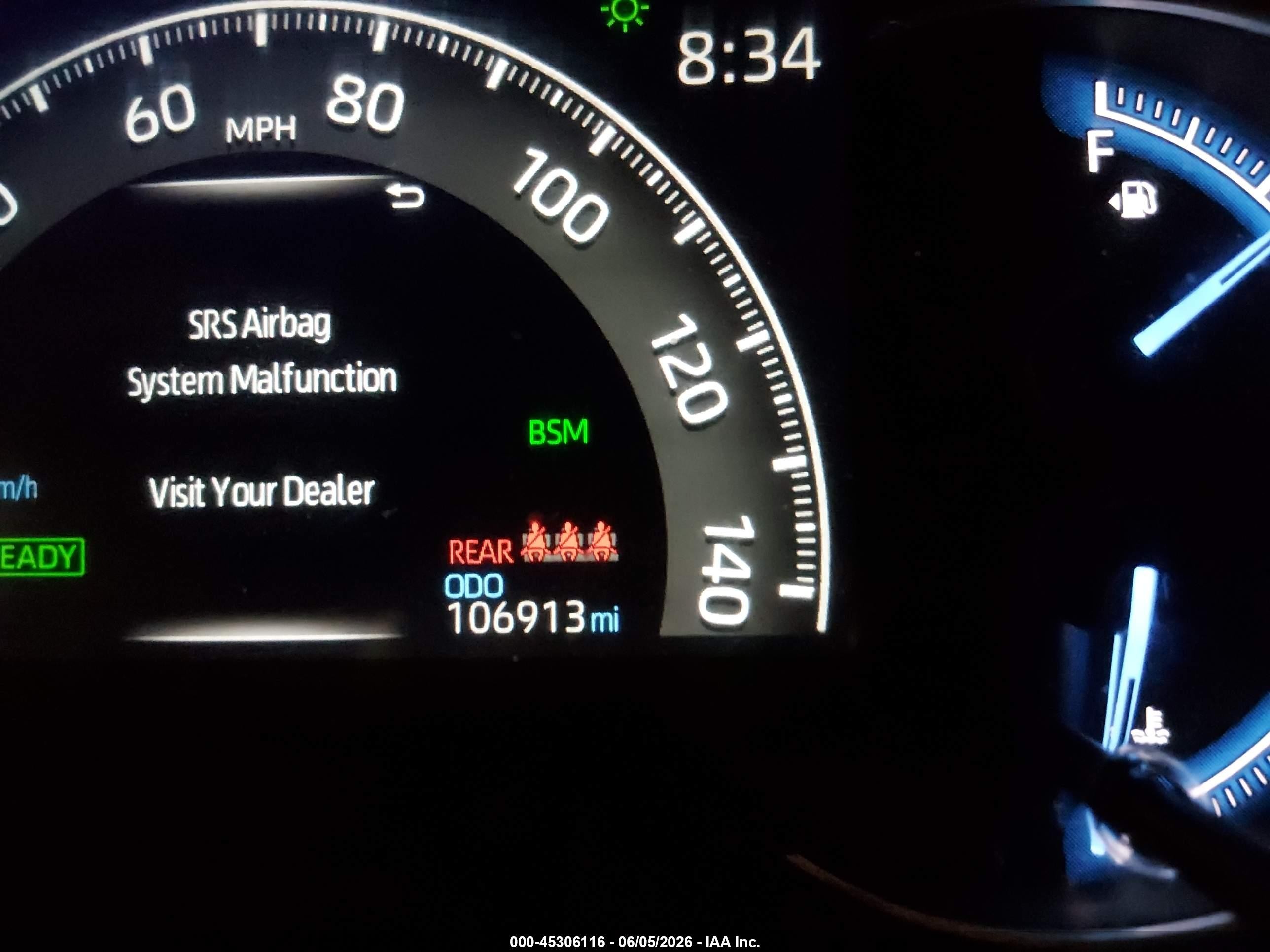 2019 Toyota Rav4 Hybrid Limited Gray vin: 2T3DWRFVXKW031567