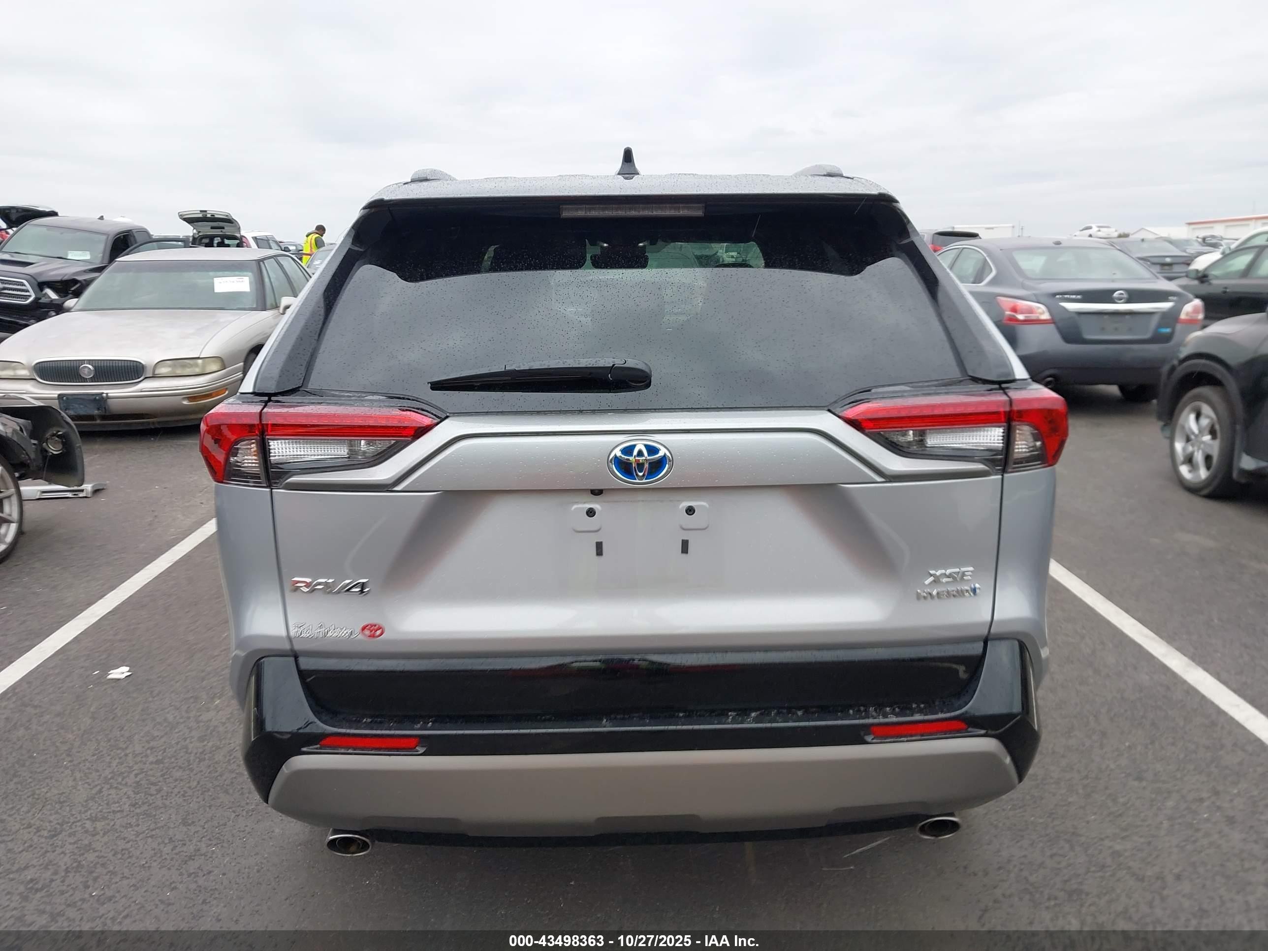 2024 Toyota Rav4 Hybrid Xse Silver vin: 2T3E6RFV6RW063723