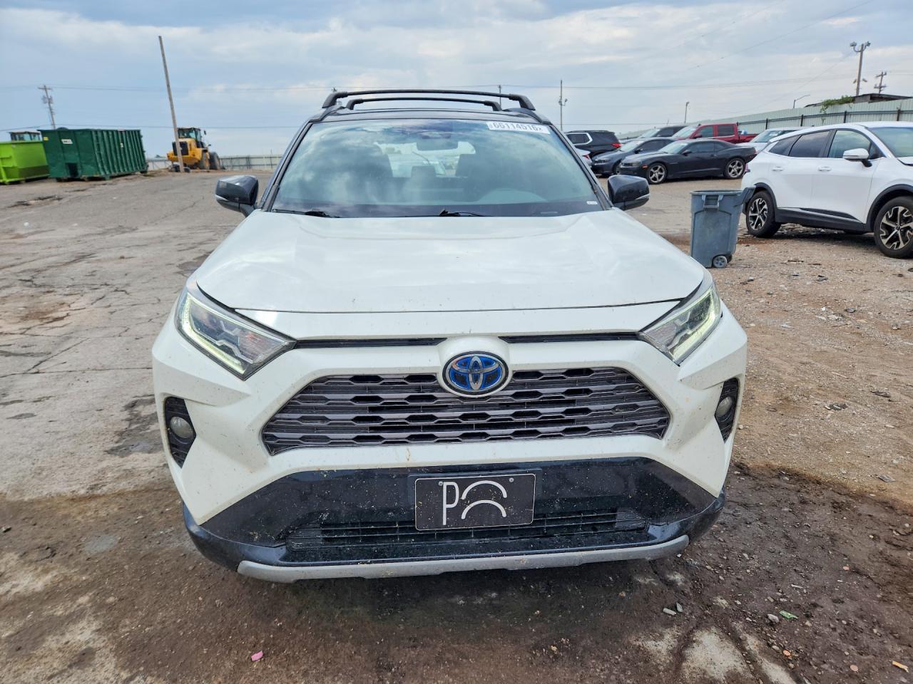 2019 Toyota Rav4 Xse White vin: 2T3EWRFV5KW042545