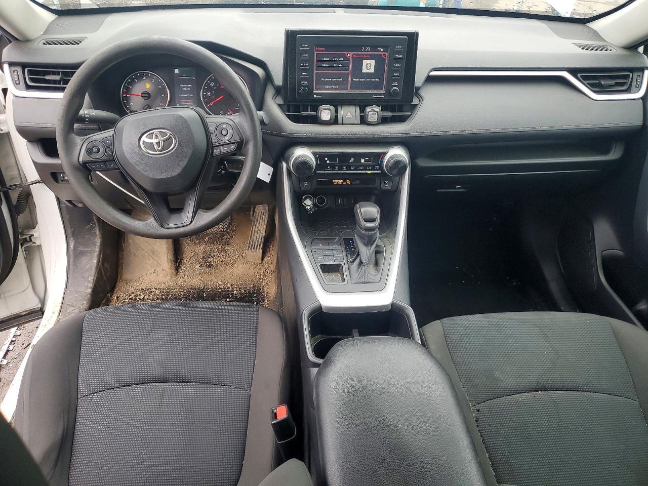 2022 Toyota Rav4 Le White vin: 2T3F1RFV0NW259198