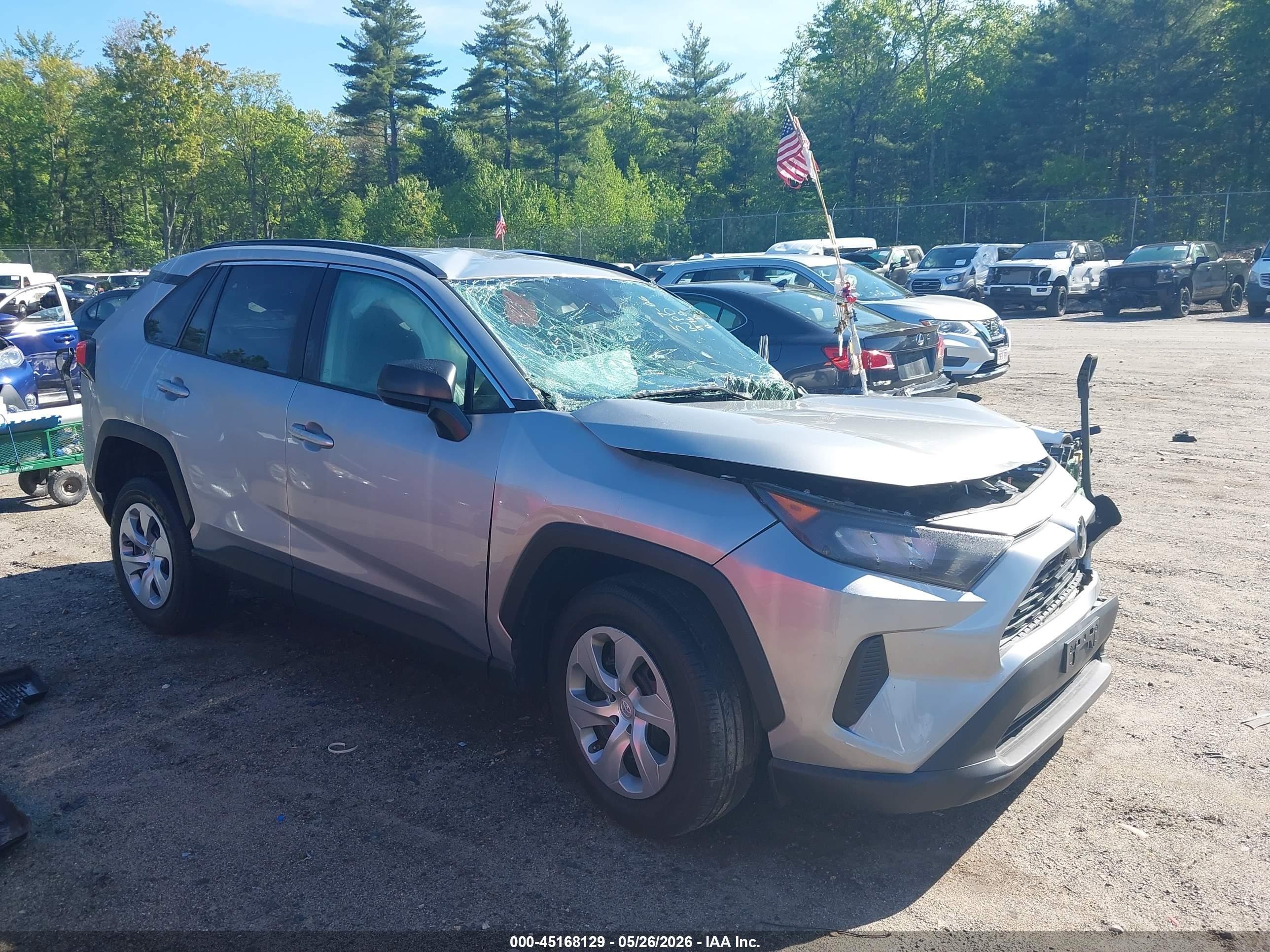 2020 Toyota Rav4 Le Silver vin: 2T3F1RFV1LC109762