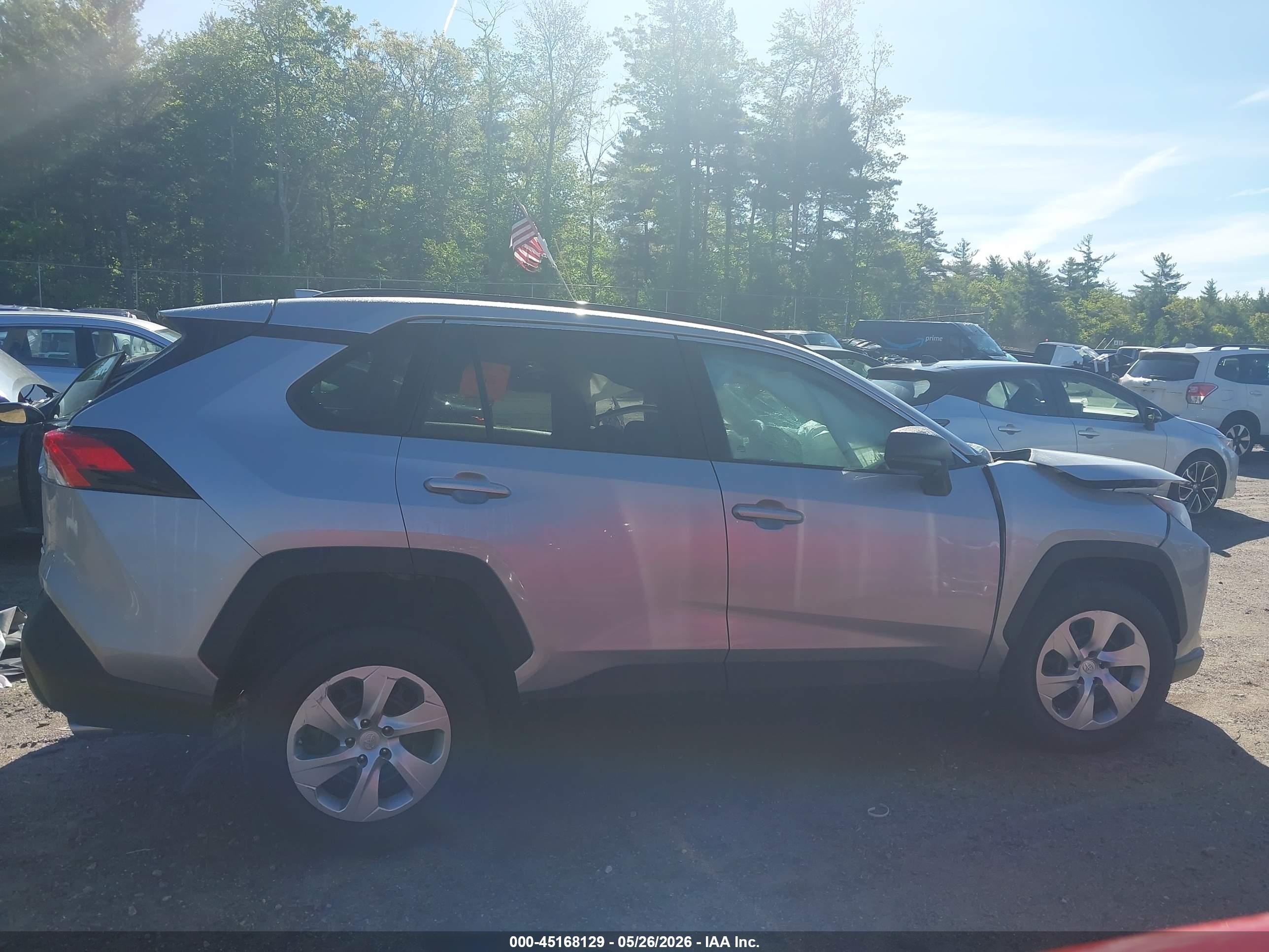 2020 Toyota Rav4 Le Silver vin: 2T3F1RFV1LC109762