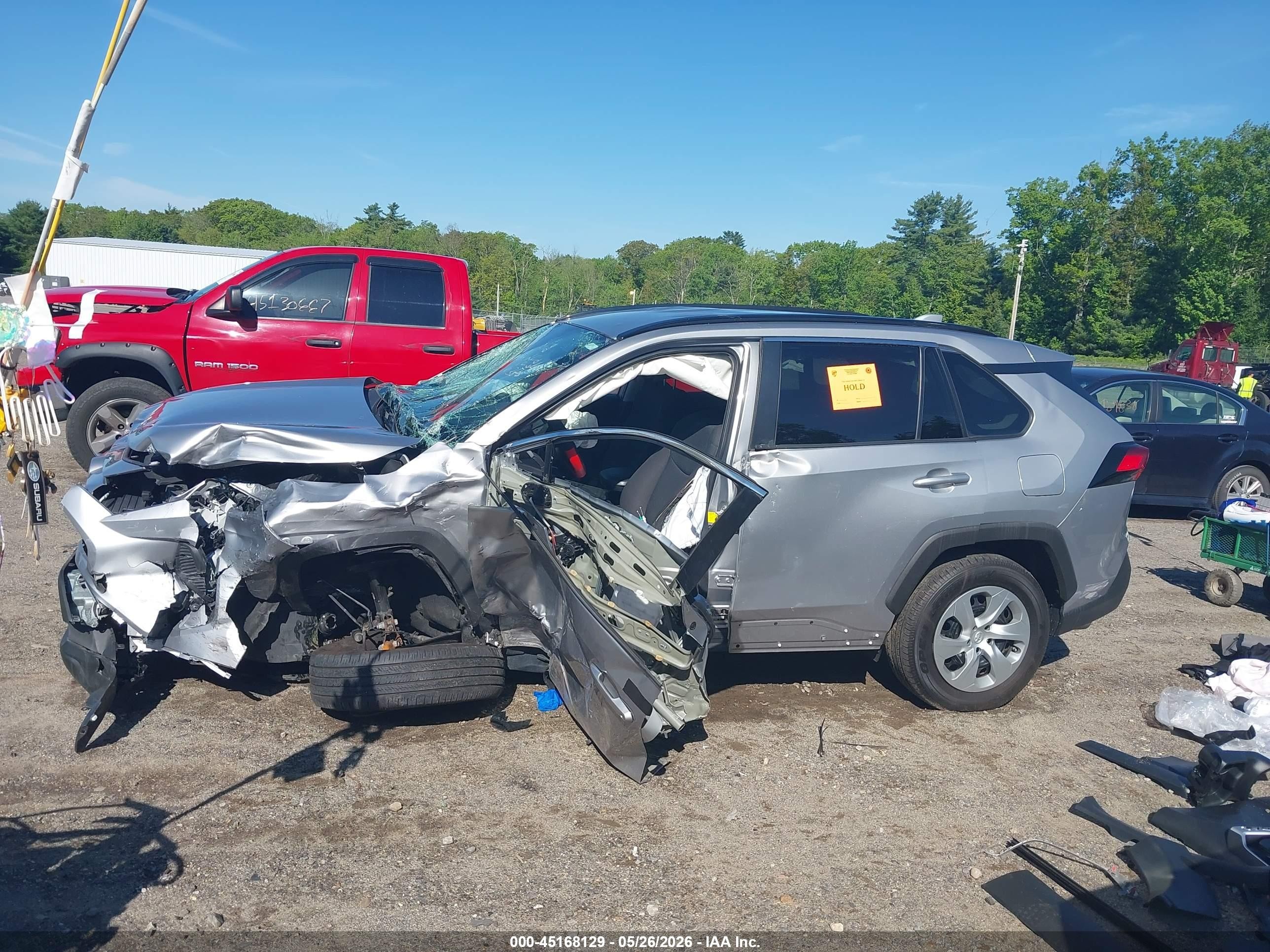 2020 Toyota Rav4 Le Silver vin: 2T3F1RFV1LC109762