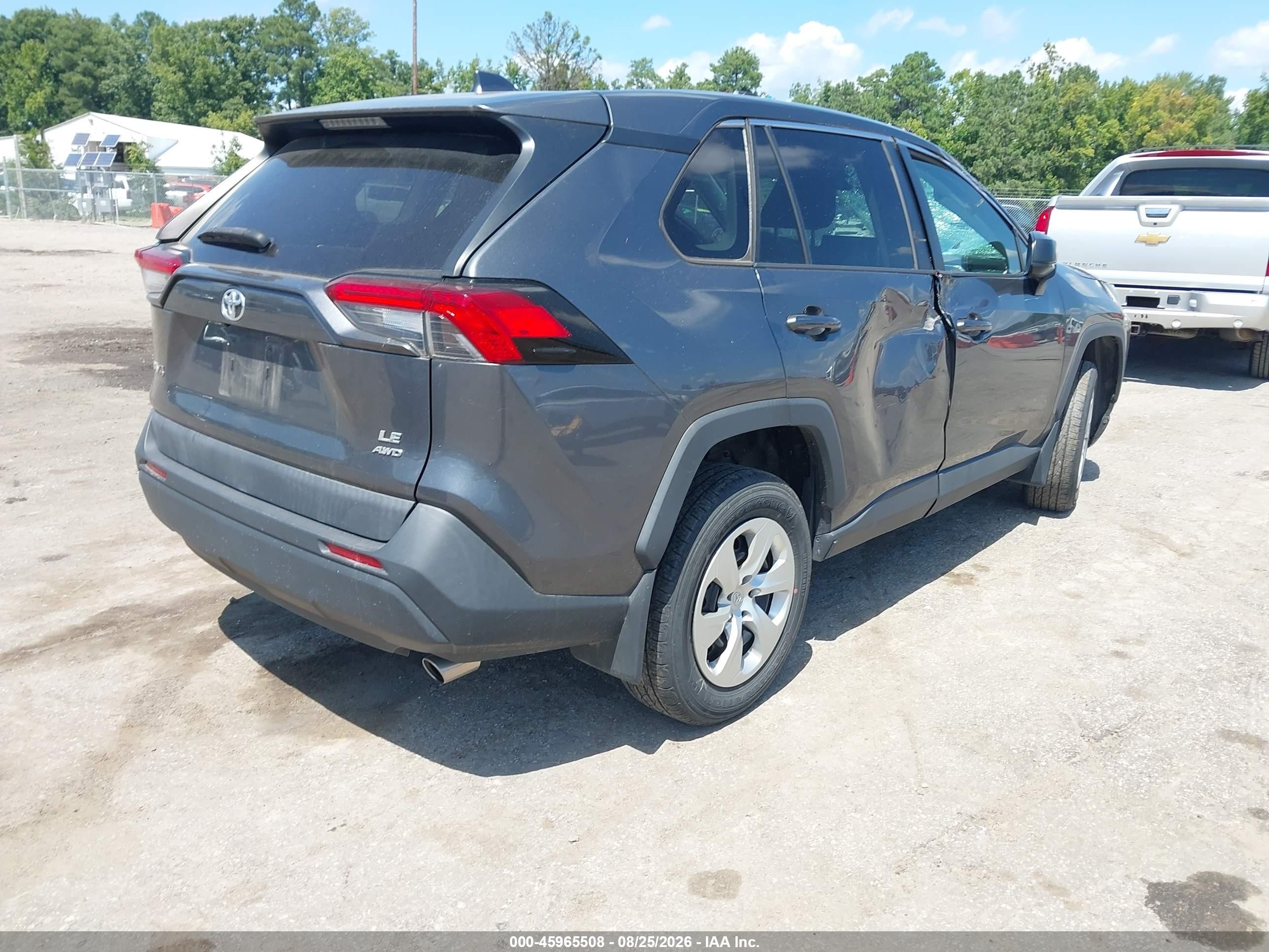 2019 Toyota Rav4 Le Gray vin: 2T3F1RFV2KC058707