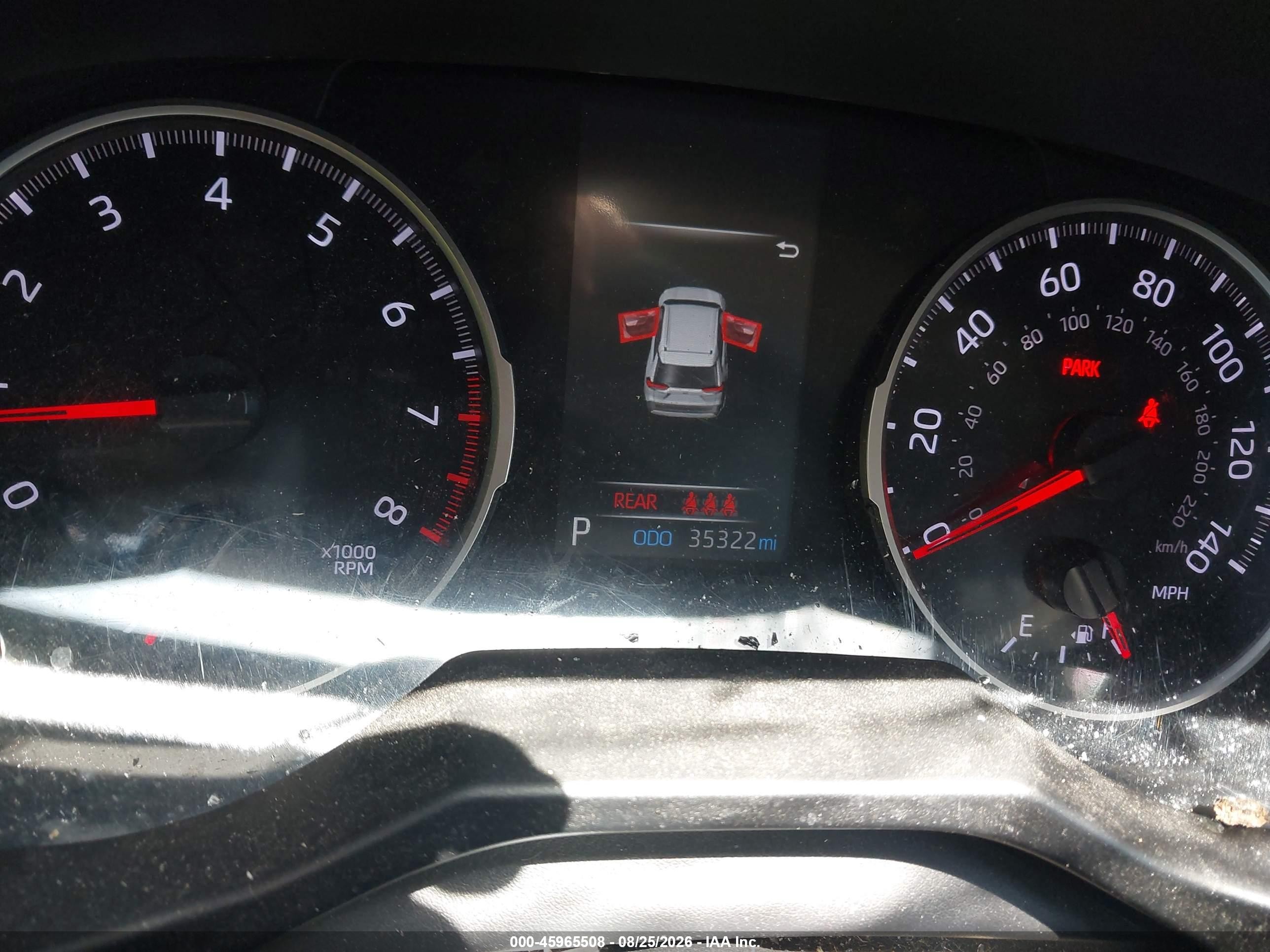 2019 Toyota Rav4 Le Gray vin: 2T3F1RFV2KC058707