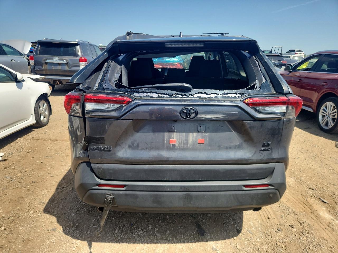 2021 Toyota Rav4 Le Gray vin: 2T3F1RFV3MC224347