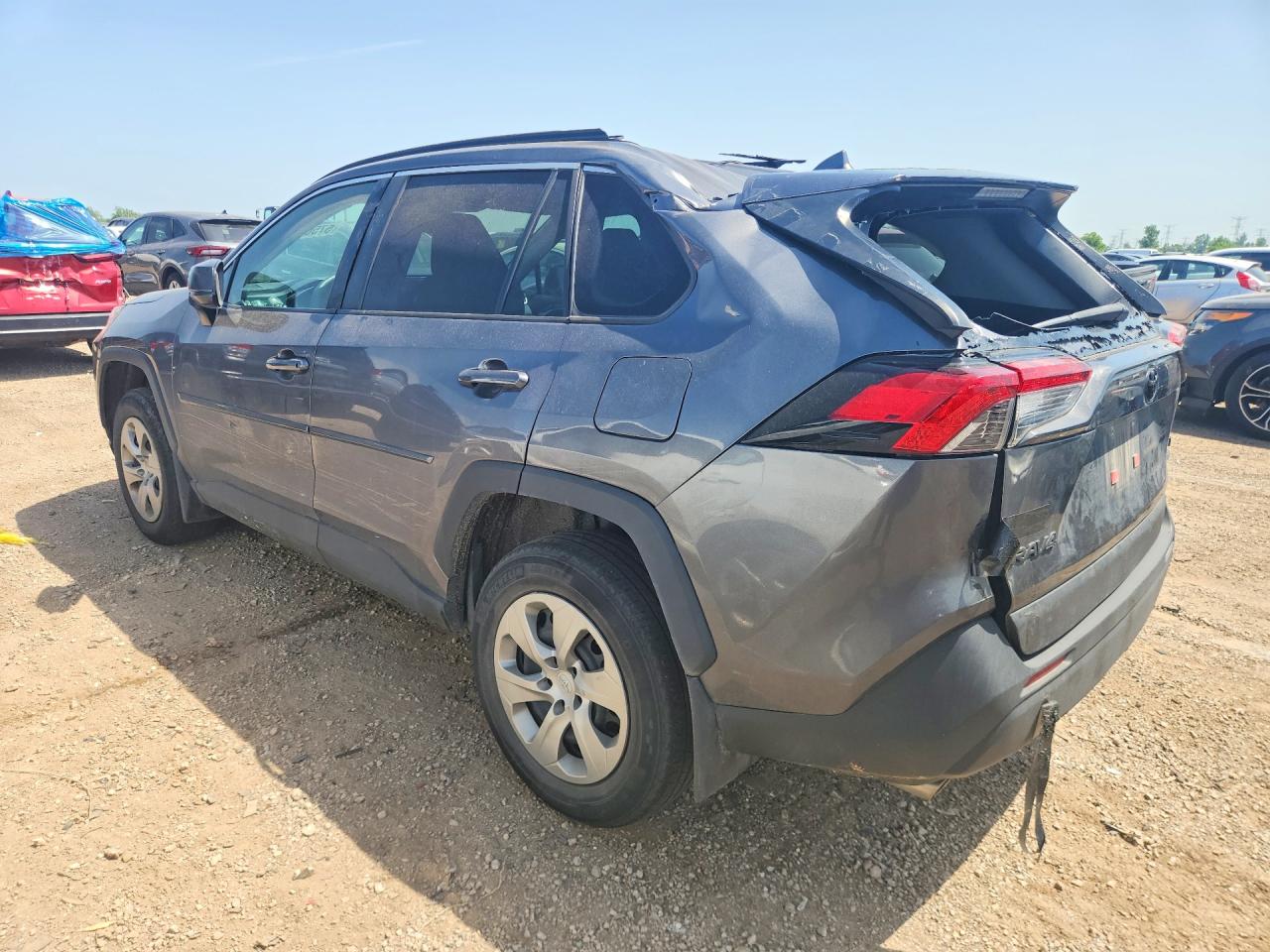 2021 Toyota Rav4 Le Gray vin: 2T3F1RFV3MC224347