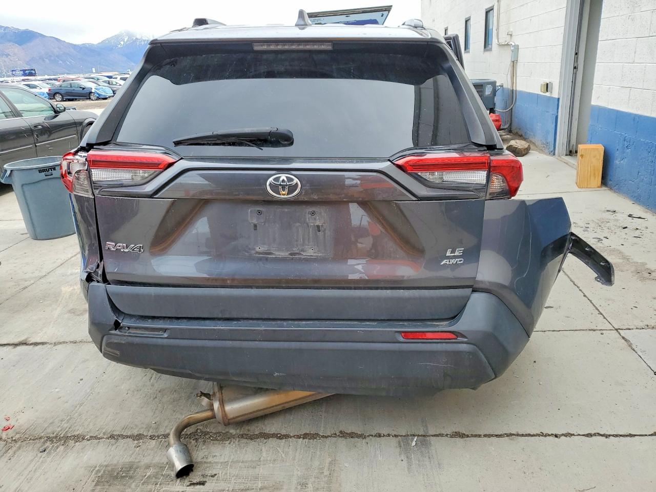 2020 Toyota Rav4 Серый vin: 2T3F1RFV6LC084843