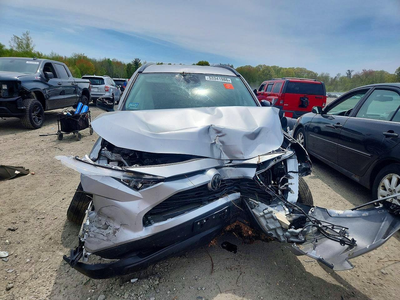 2020 Toyota Rav4 Le Silver vin: 2T3F1RFV6LC109739