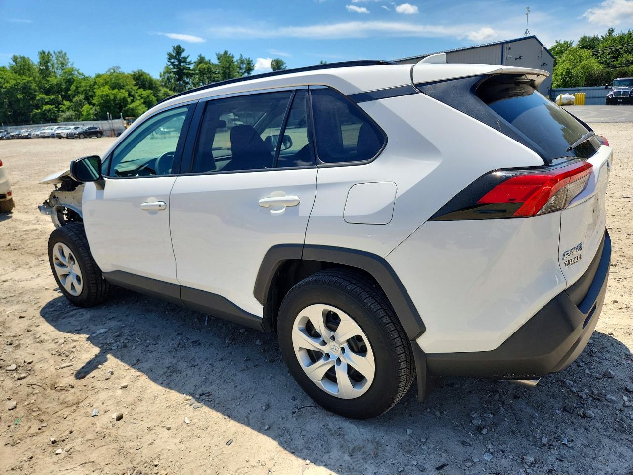 2021 Toyota Rav4 Le White vin: 2T3F1RFV7MW168900