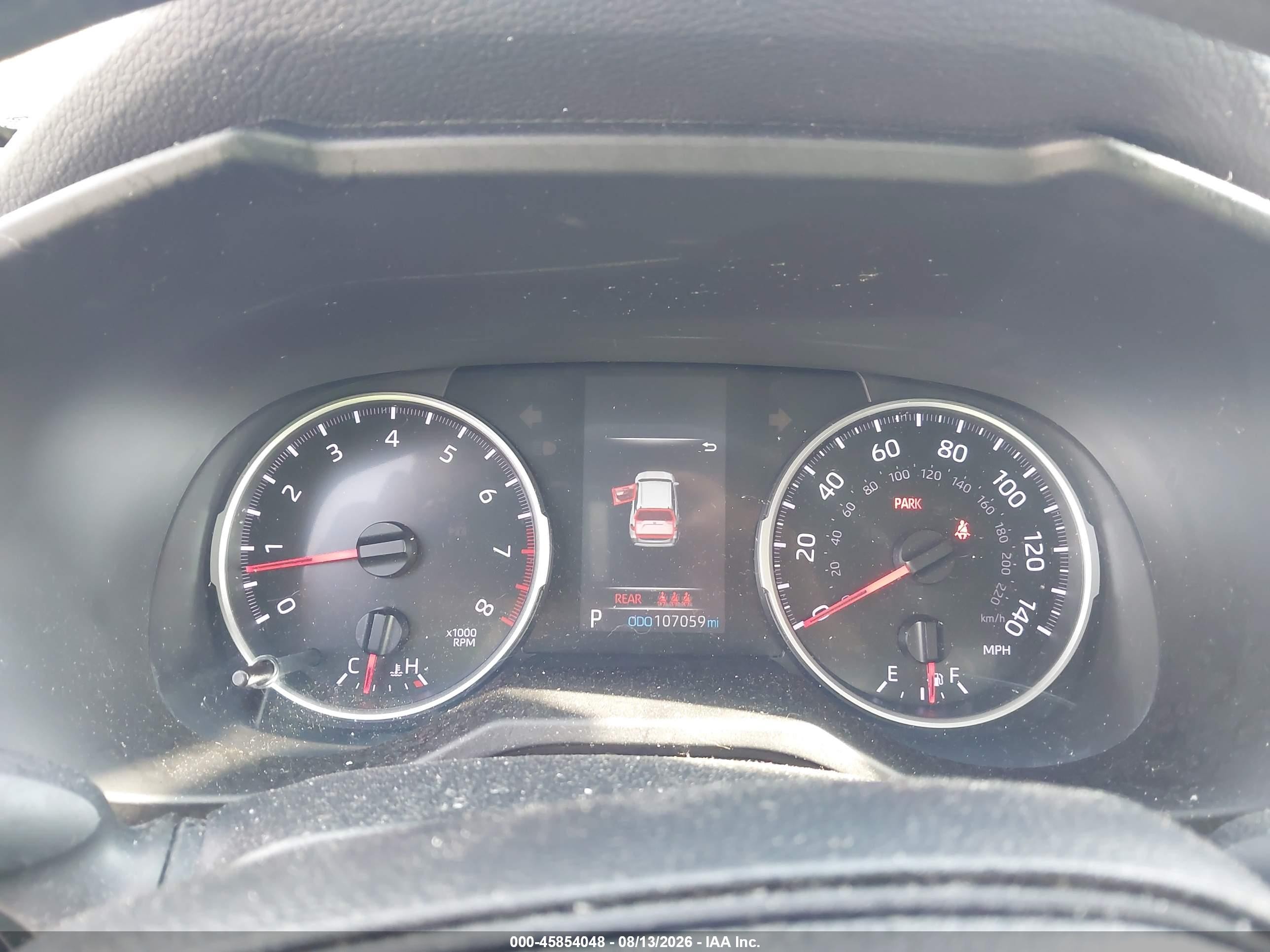2020 Toyota Rav4 Le Красный vin: 2T3F1RFV9LW124816