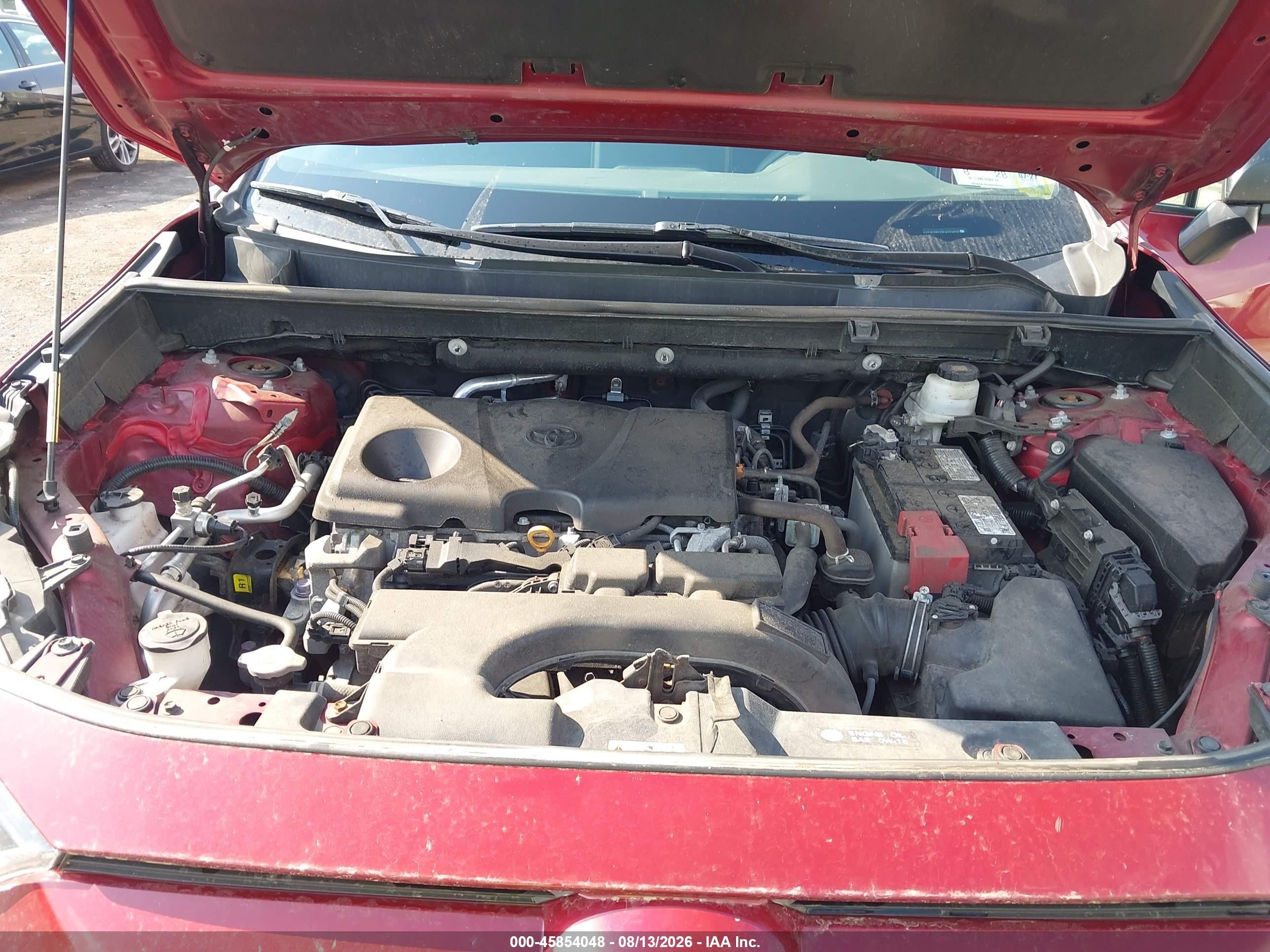 2020 Toyota Rav4 Le Красный vin: 2T3F1RFV9LW124816