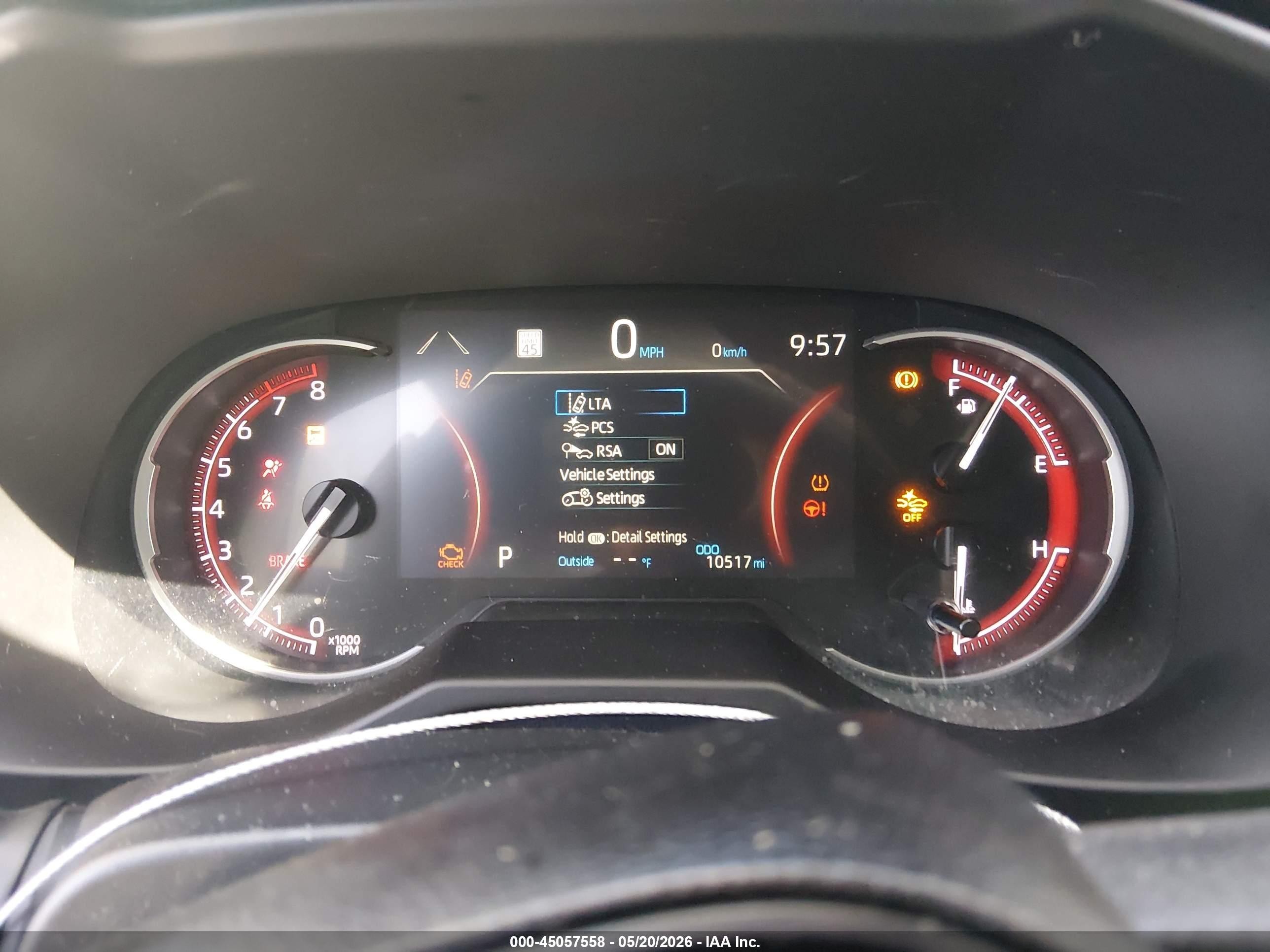 2025 Toyota Rav4 Le Gray vin: 2T3F1RFVXSW521630