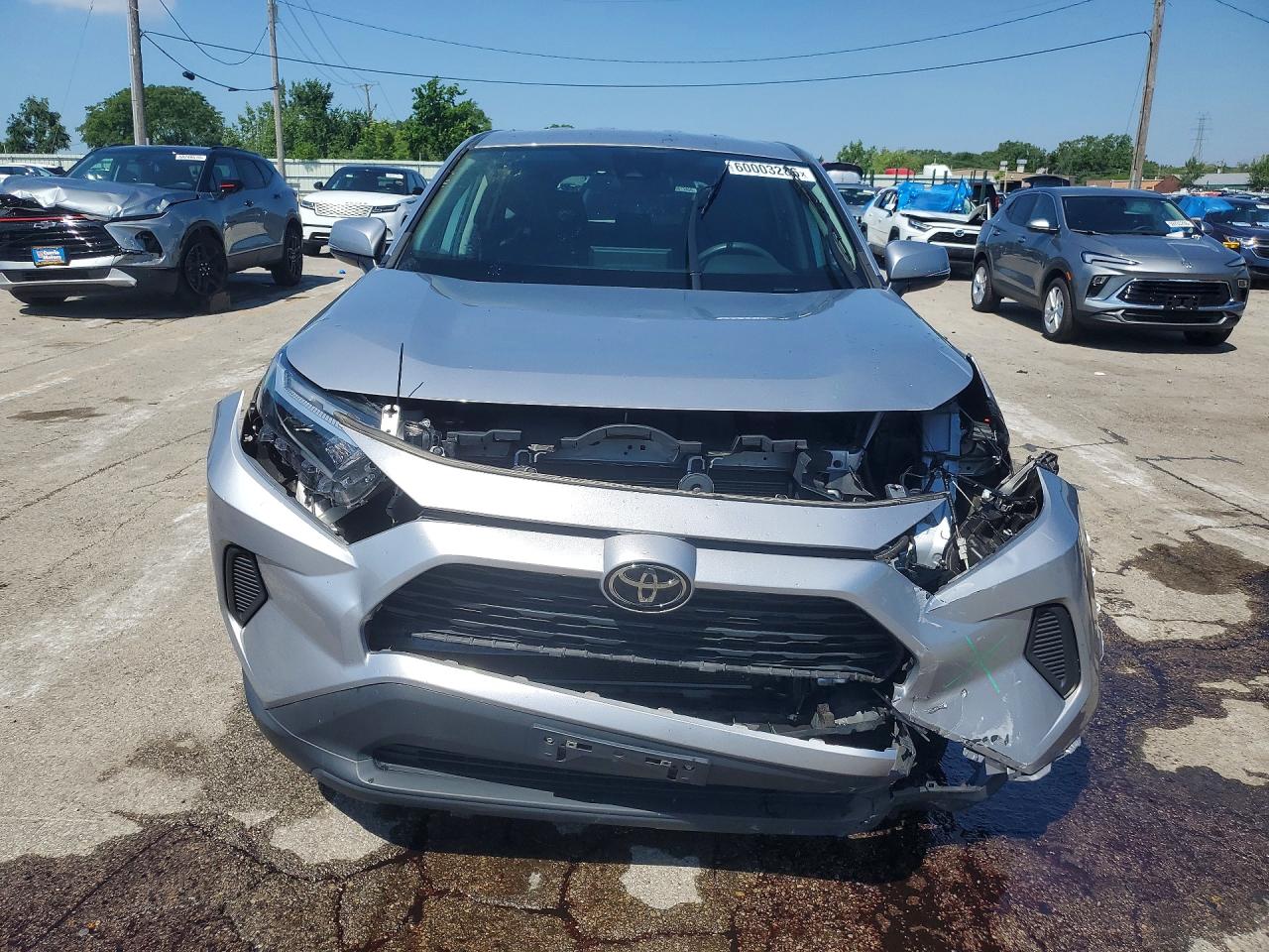 2023 Toyota Rav4 Le Silver vin: 2T3G1RFV1PC386552