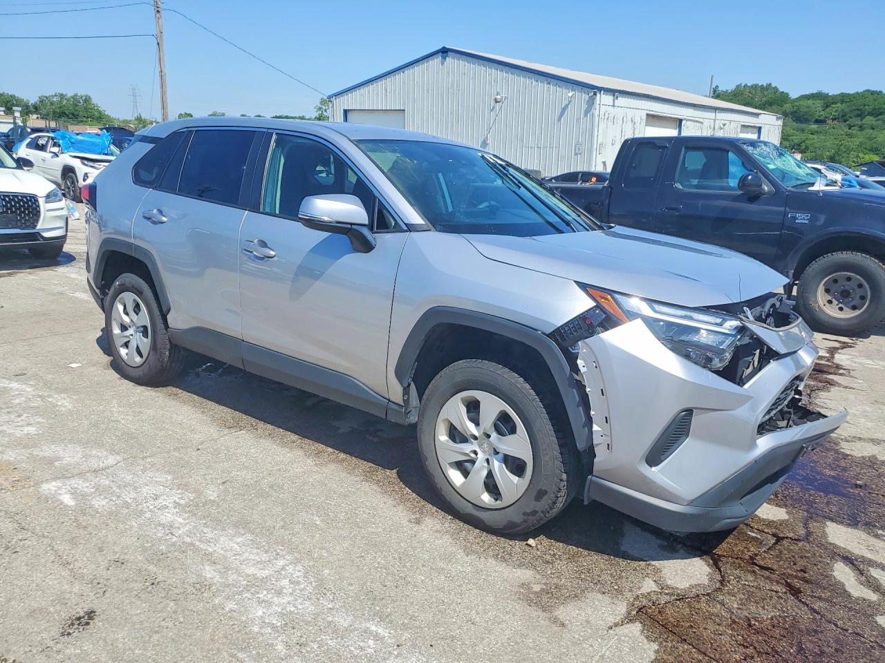 2023 Toyota Rav4 Le Silver vin: 2T3G1RFV1PC386552