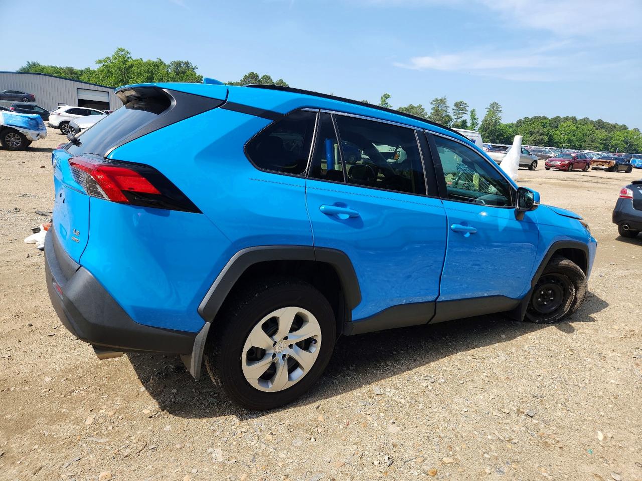 2019 Toyota Rav4 Le Blue vin: 2T3G1RFV4KC023462