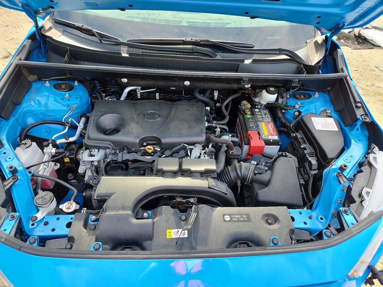 2019 Toyota Rav4 Le Blue vin: 2T3G1RFV4KC023462