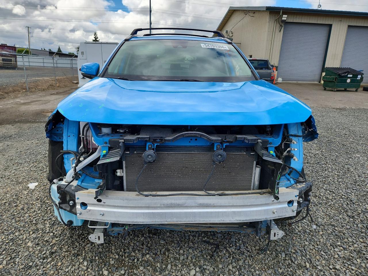 2019 Toyota Rav4 Le Blue vin: 2T3G1RFV7KC012777