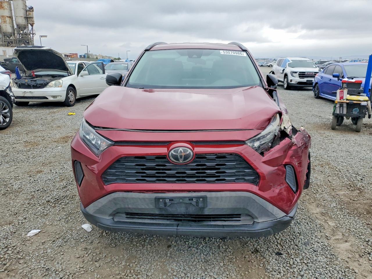 2019 Toyota Rav4 Le Red vin: 2T3H1RFV0KC008607