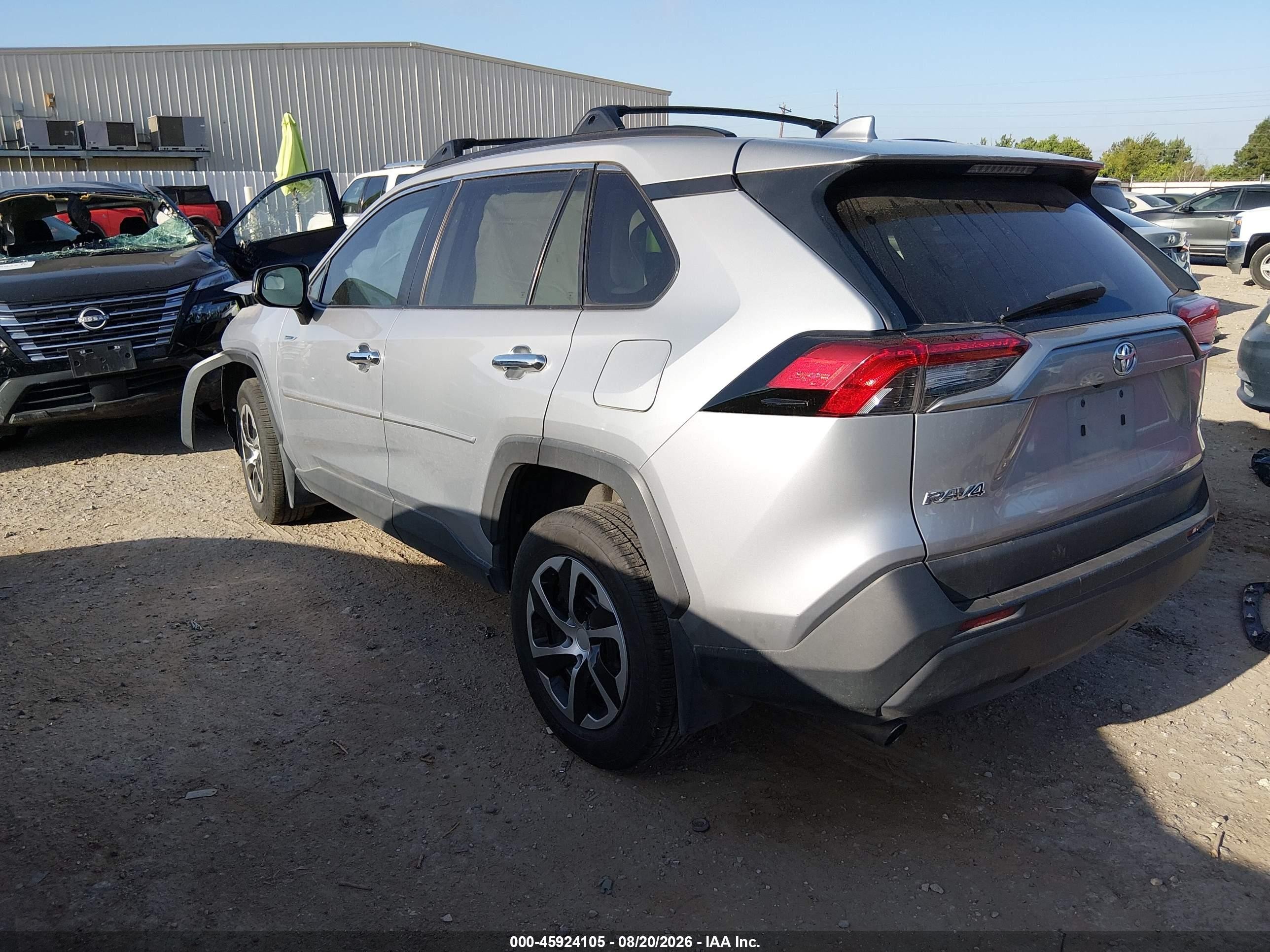 2019 Toyota Rav4 Le Silver vin: 2T3H1RFV0KW051889