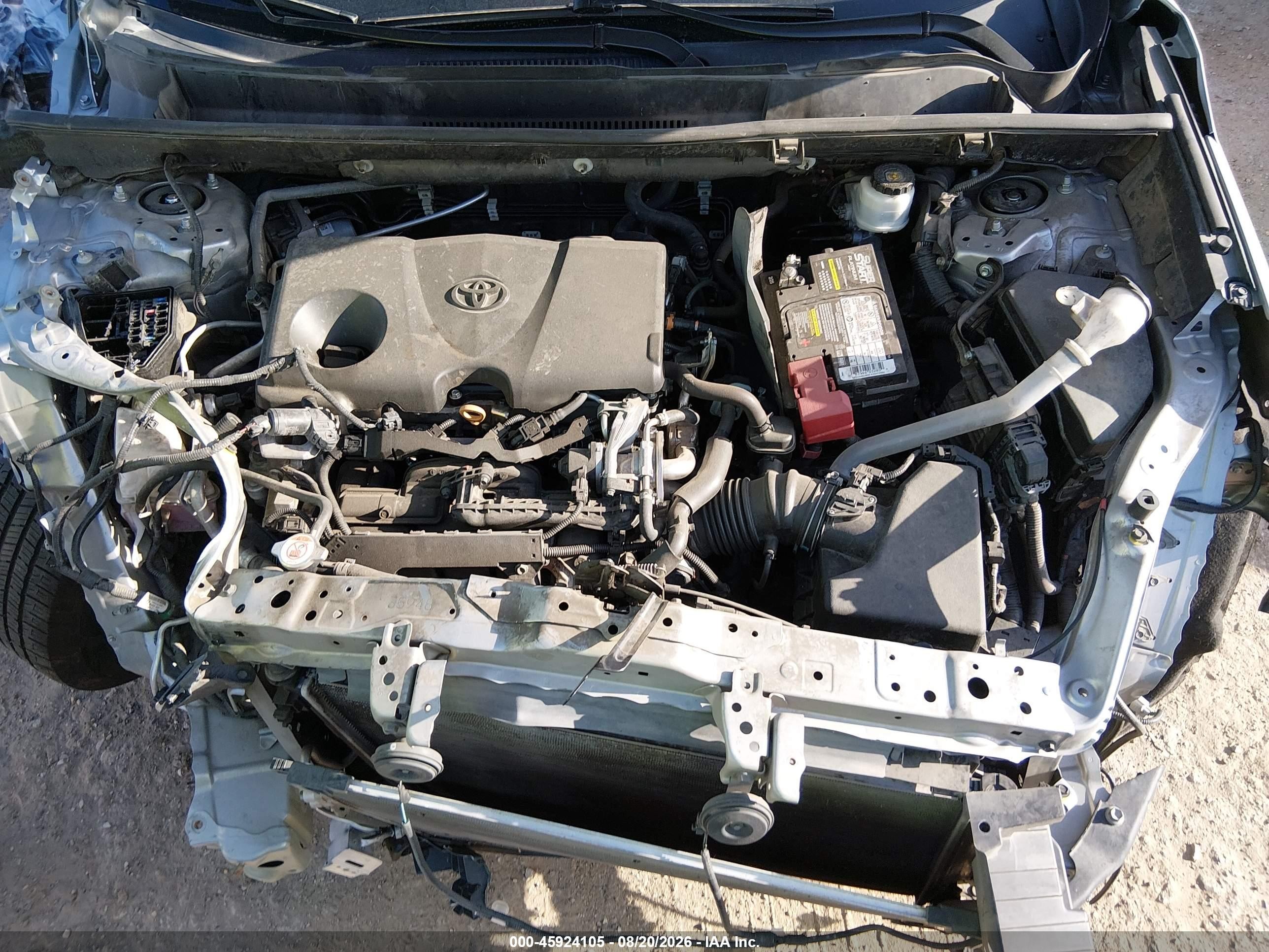 2019 Toyota Rav4 Le Silver vin: 2T3H1RFV0KW051889