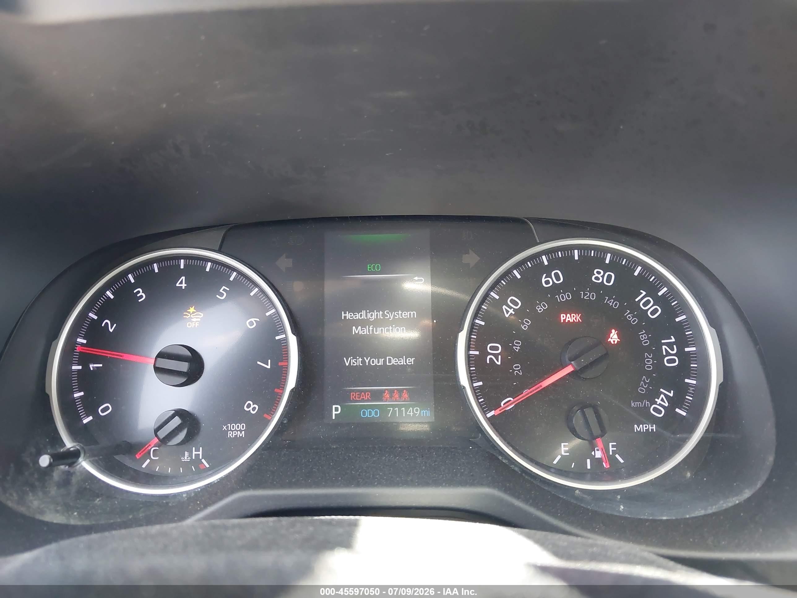 2021 Toyota Rav4 Le Черный vin: 2T3H1RFV3MC098192