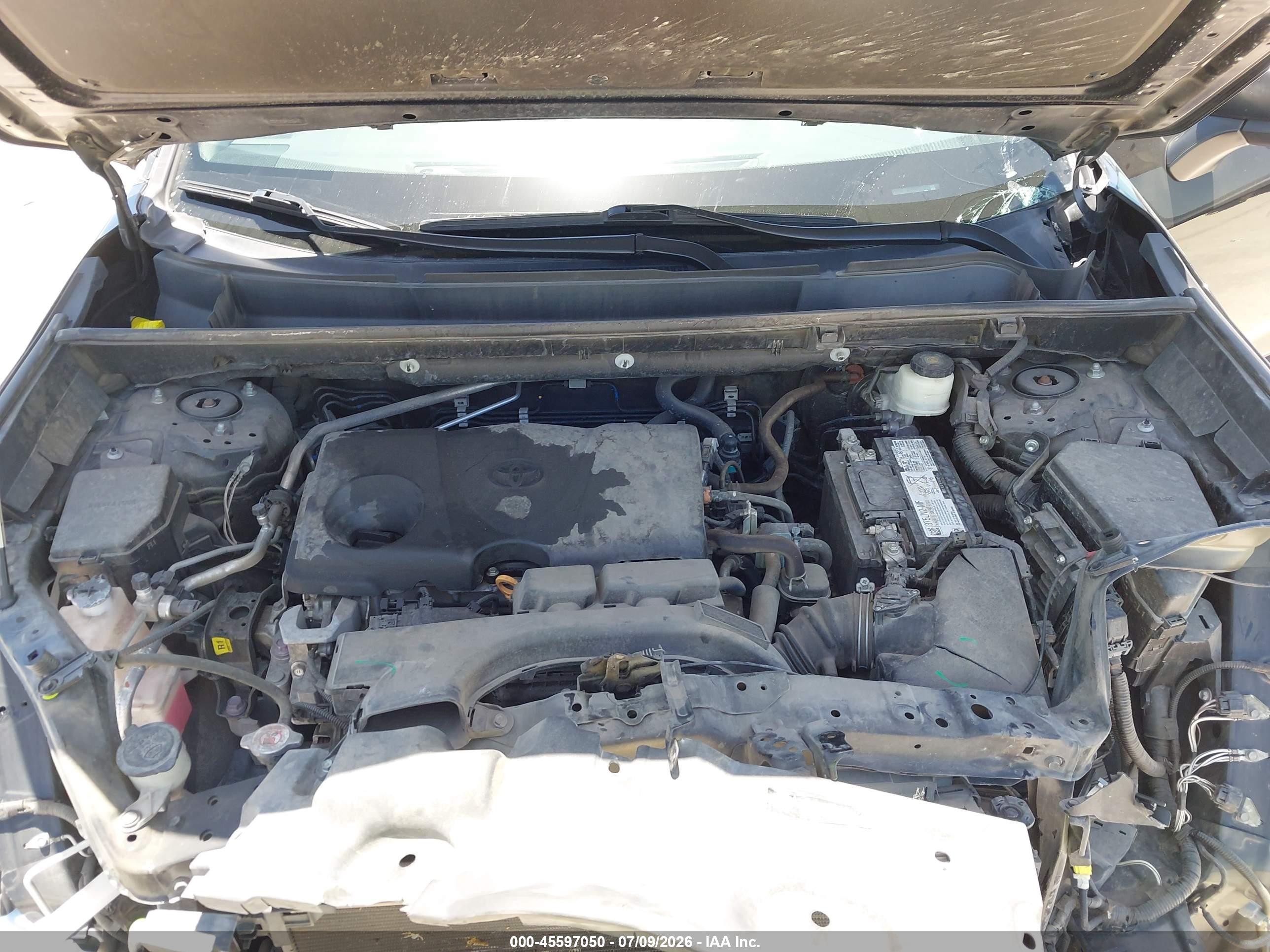 2021 Toyota Rav4 Le Черный vin: 2T3H1RFV3MC098192