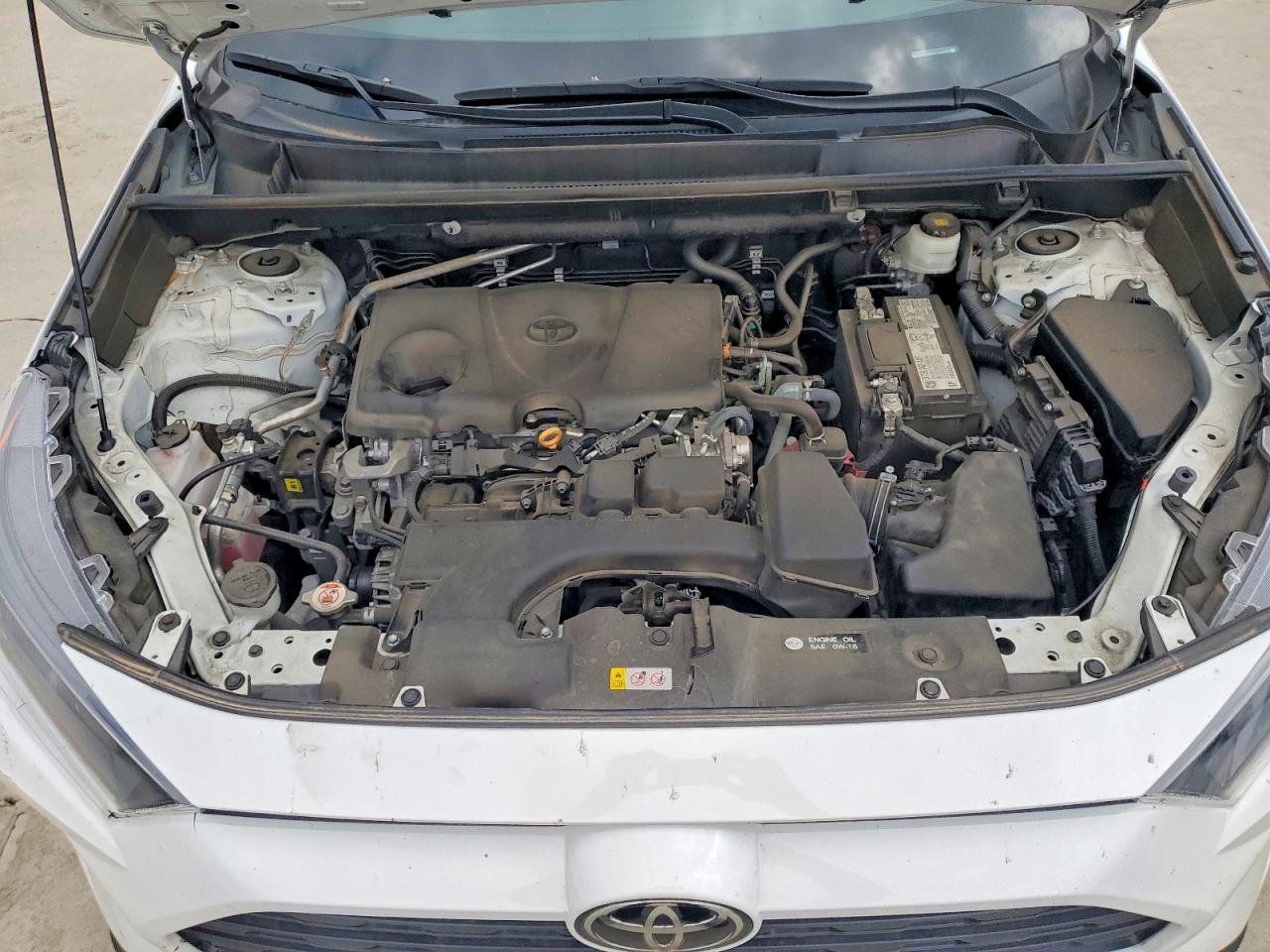 2022 Toyota Rav4 Le White vin: 2T3H1RFV4NC180840