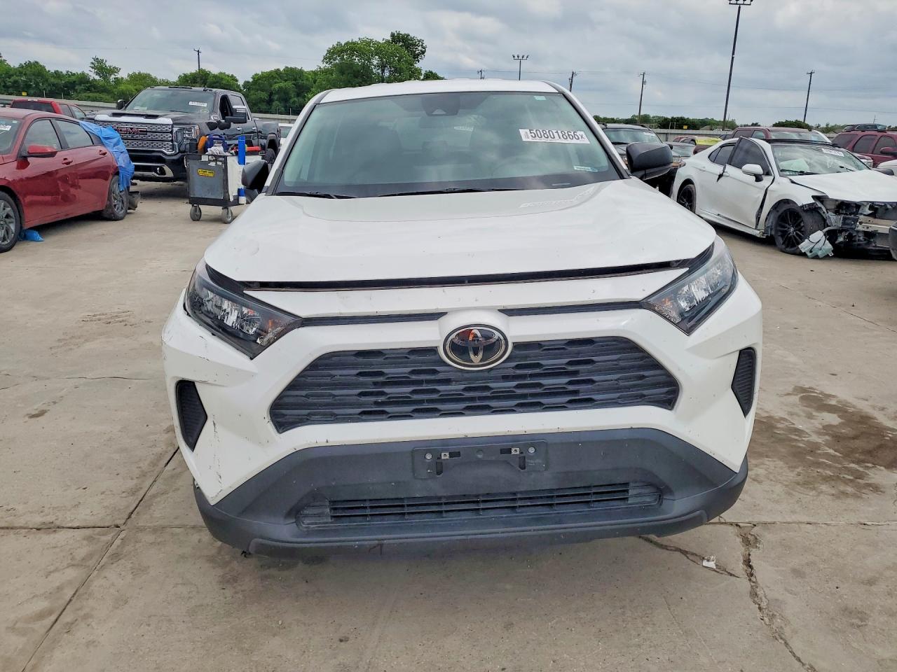 2022 Toyota Rav4 Le White vin: 2T3H1RFV4NC180840