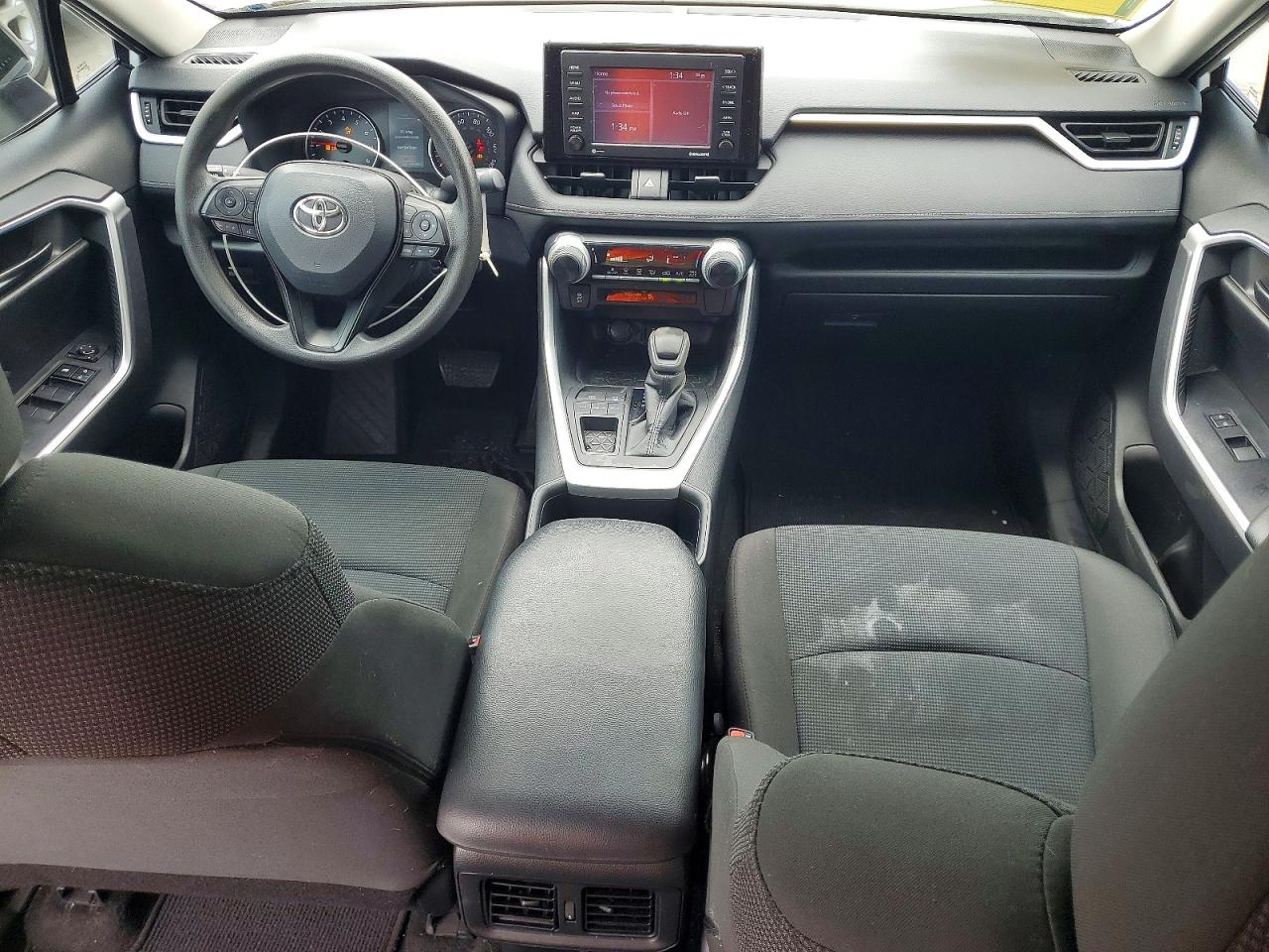 2022 Toyota Rav4 Le White vin: 2T3H1RFV4NC180840