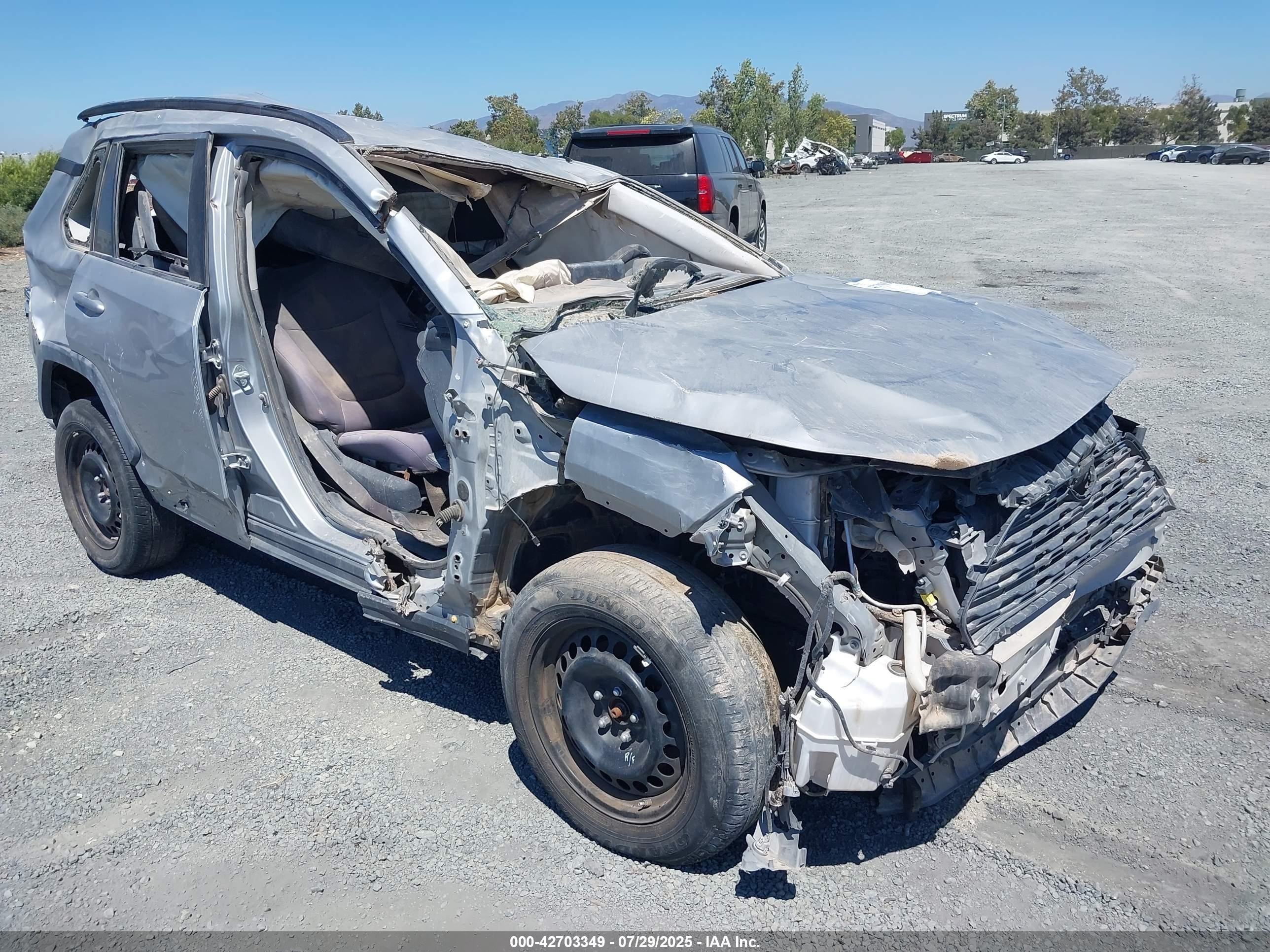 2021 Toyota Rav4 Le Серебряный vin: 2T3H1RFV5MW122295