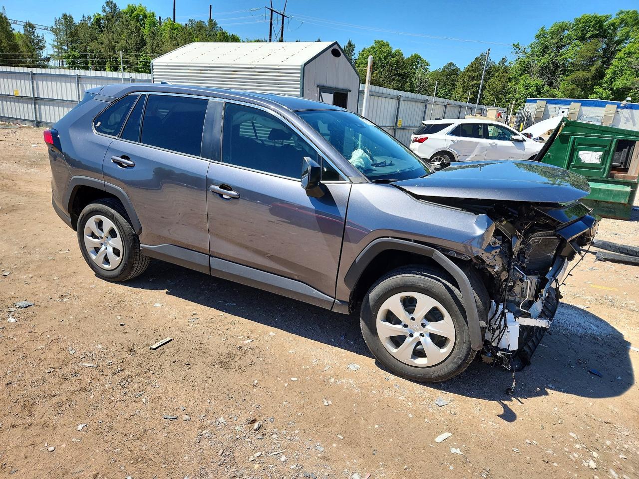 2023 Toyota Rav4 Le Серый vin: 2T3H1RFV6PC248915