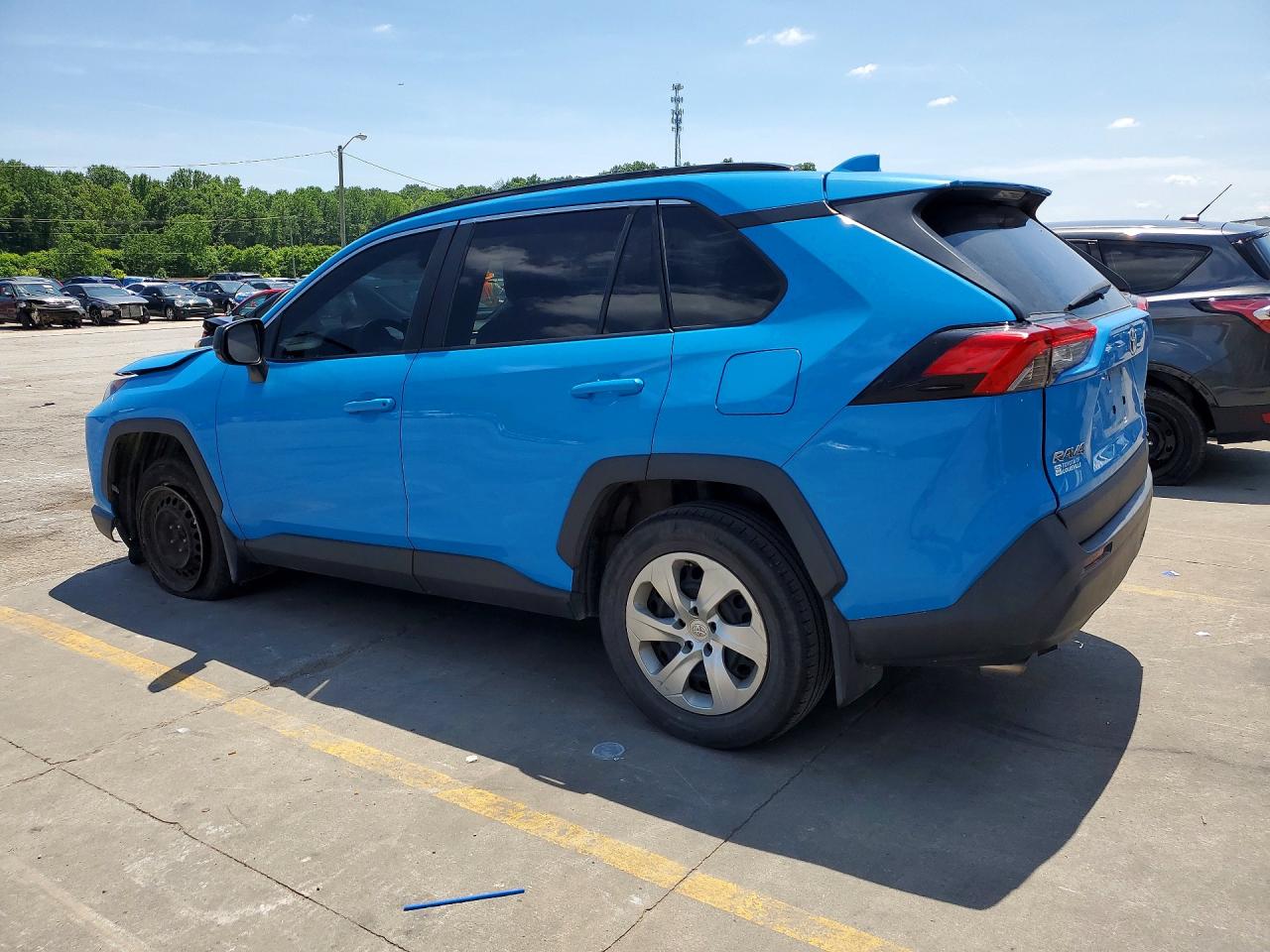 2019 Toyota Rav4 Le Blue vin: 2T3H1RFV7KW021871