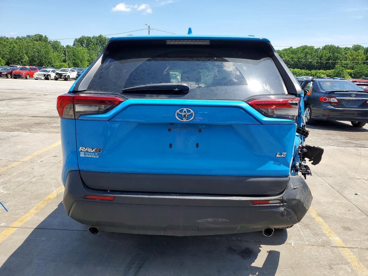 2019 Toyota Rav4 Le Blue vin: 2T3H1RFV7KW021871