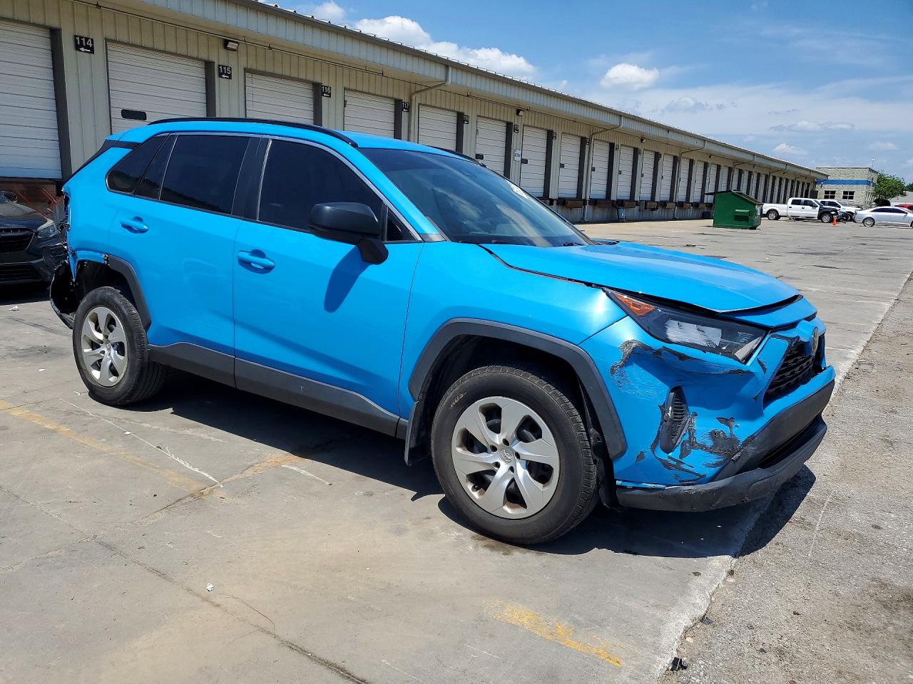 2019 Toyota Rav4 Le Blue vin: 2T3H1RFV7KW021871