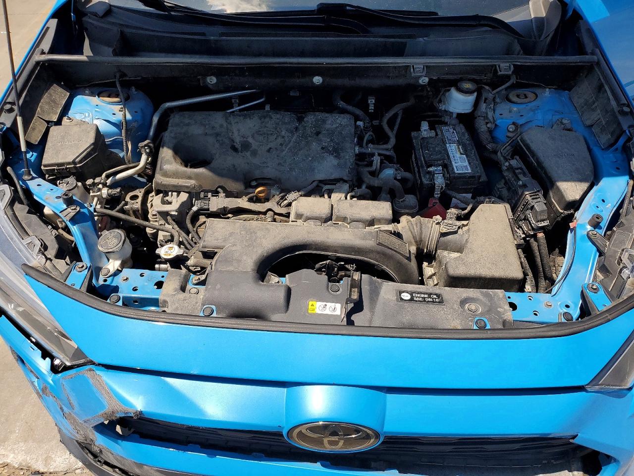 2019 Toyota Rav4 Le Blue vin: 2T3H1RFV7KW021871