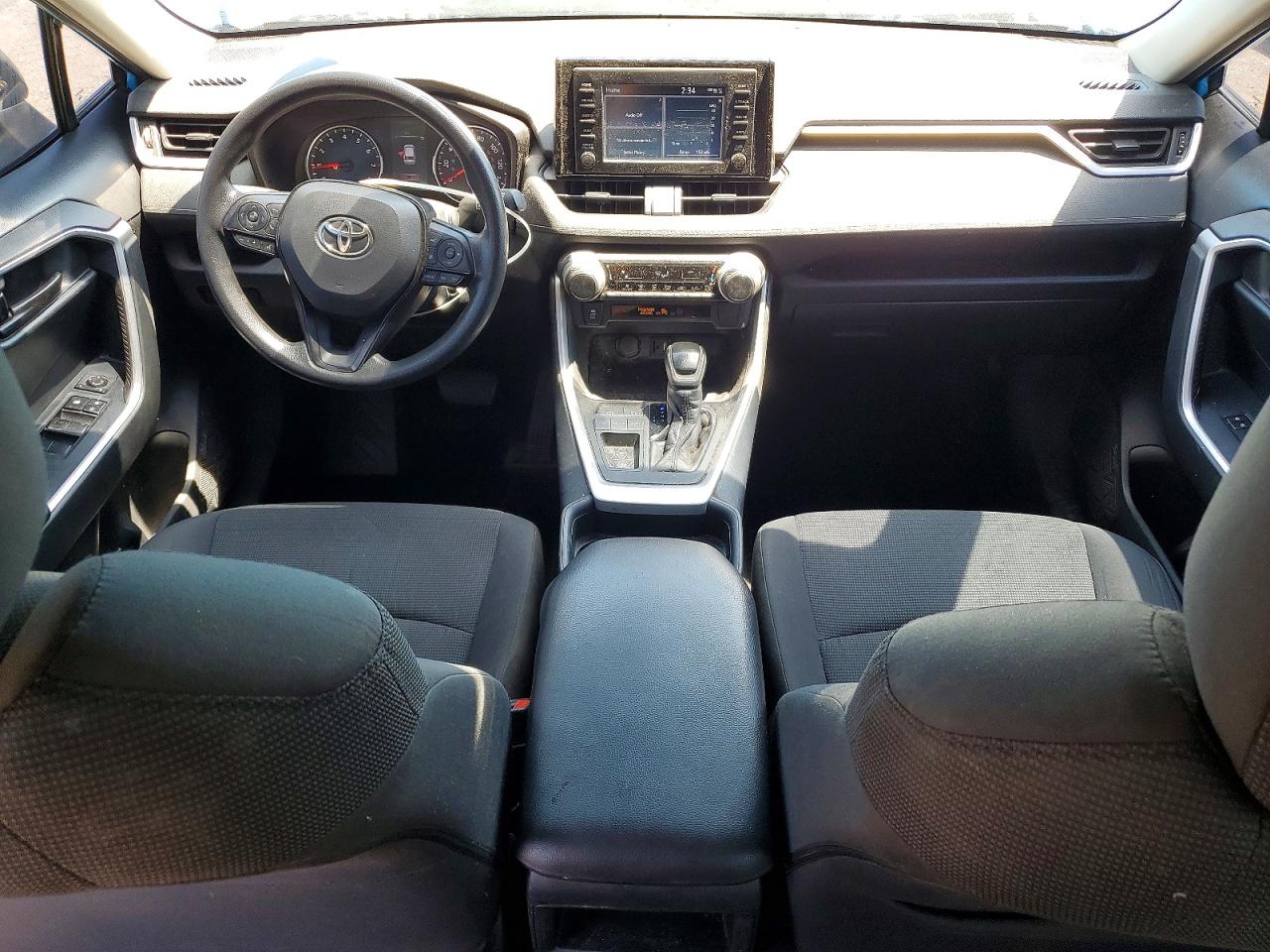 2019 Toyota Rav4 Le Blue vin: 2T3H1RFV7KW021871