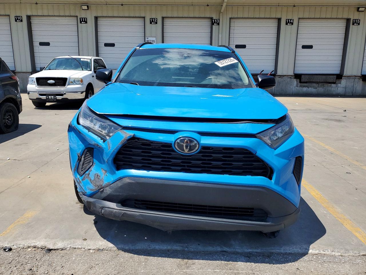 2019 Toyota Rav4 Le Blue vin: 2T3H1RFV7KW021871